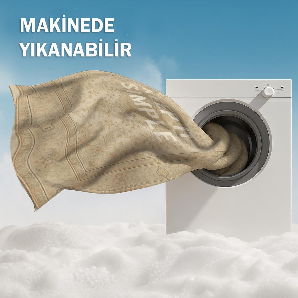 Keep It Simple Vintage Dokuma Taban Halı 403 YNGMarkaev