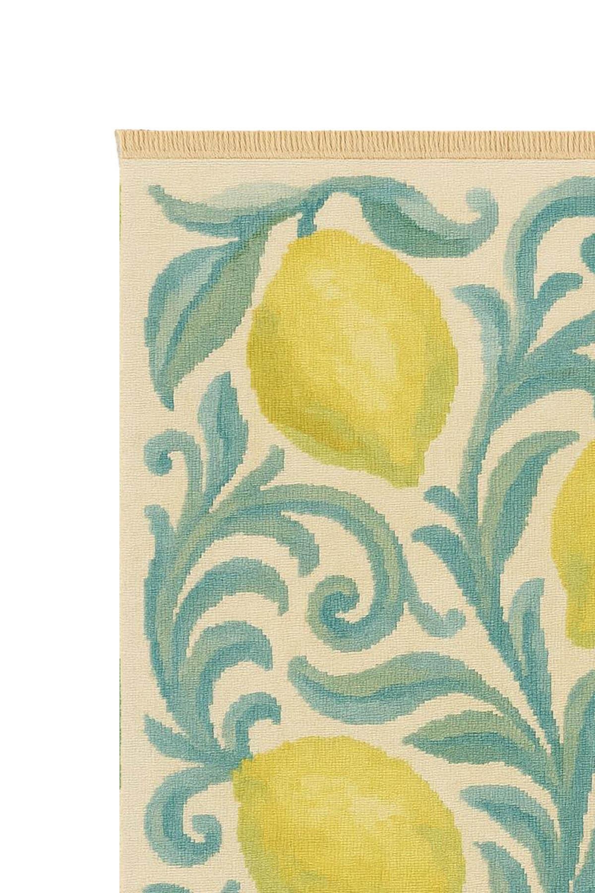 Lemon Baskılı Dokuma Taban Halı 251 YNGMarkaev
