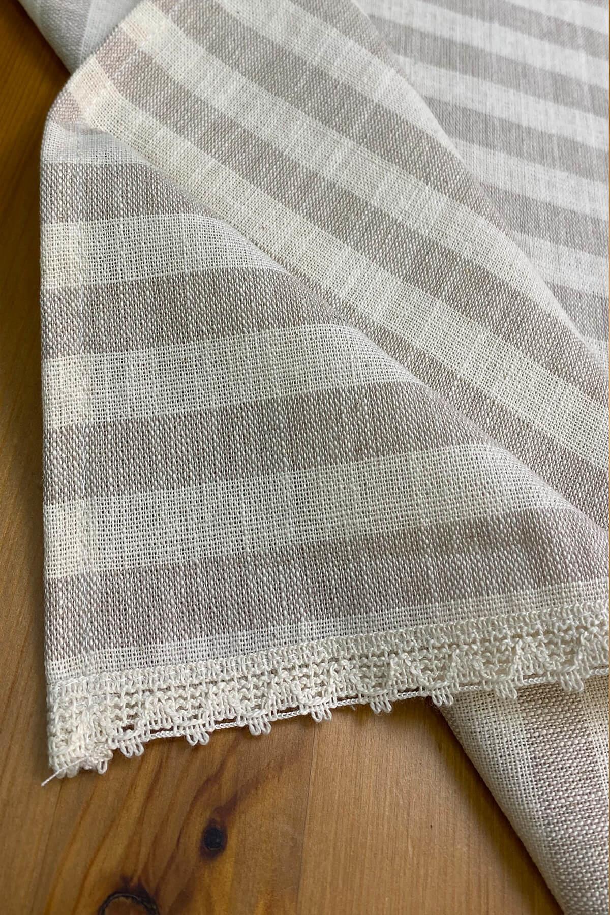 Stripe Runner Dantel Masa ÖrtüsüMarkaev