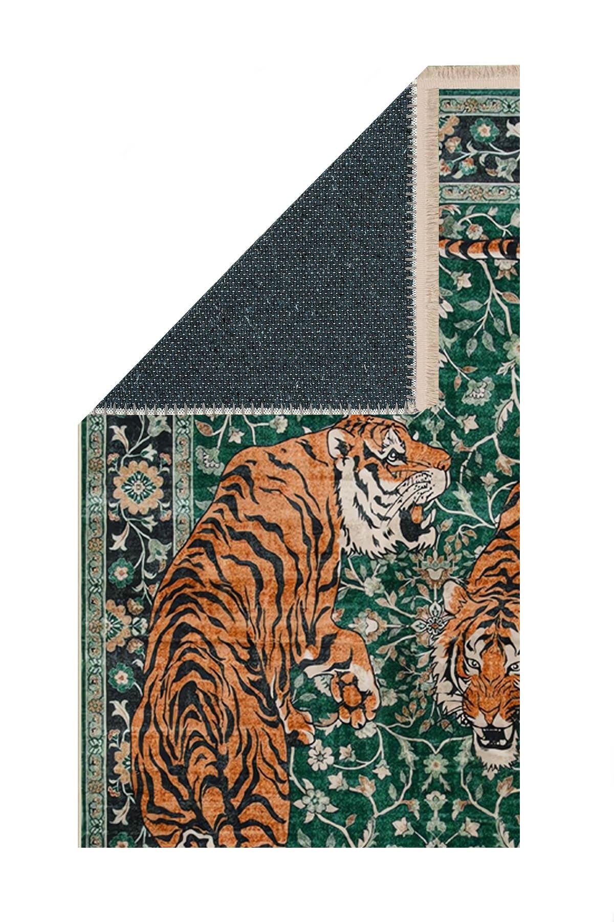 Tiger Baskılı Dokuma Taban Halı 230 YNGMarkaev