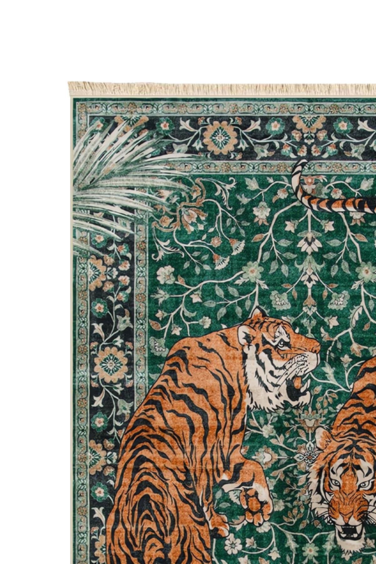 Tiger Baskılı Dokuma Taban Halı 230 YNGMarkaev