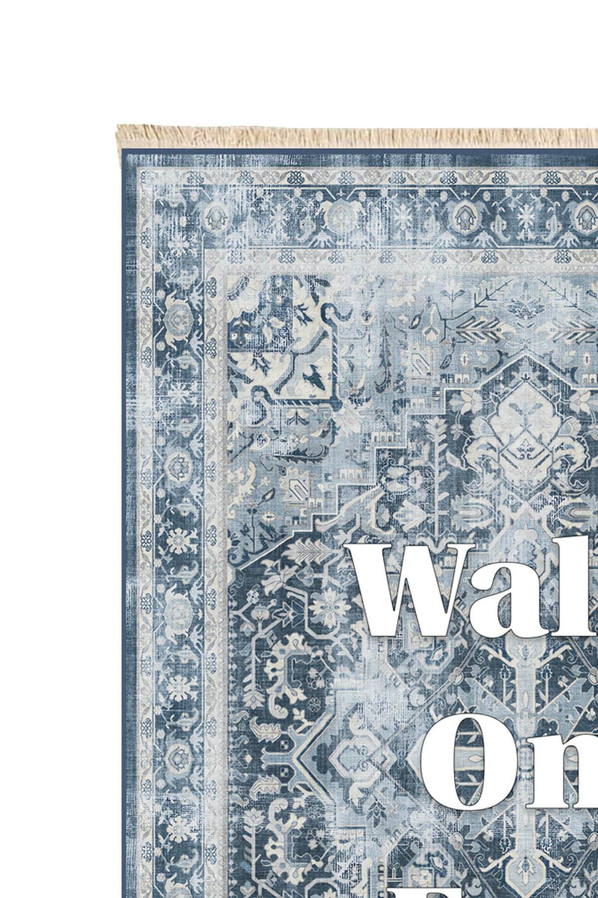 Walk On Fun Baskılı Dokuma Taban Halı 236 YNGMarkaev