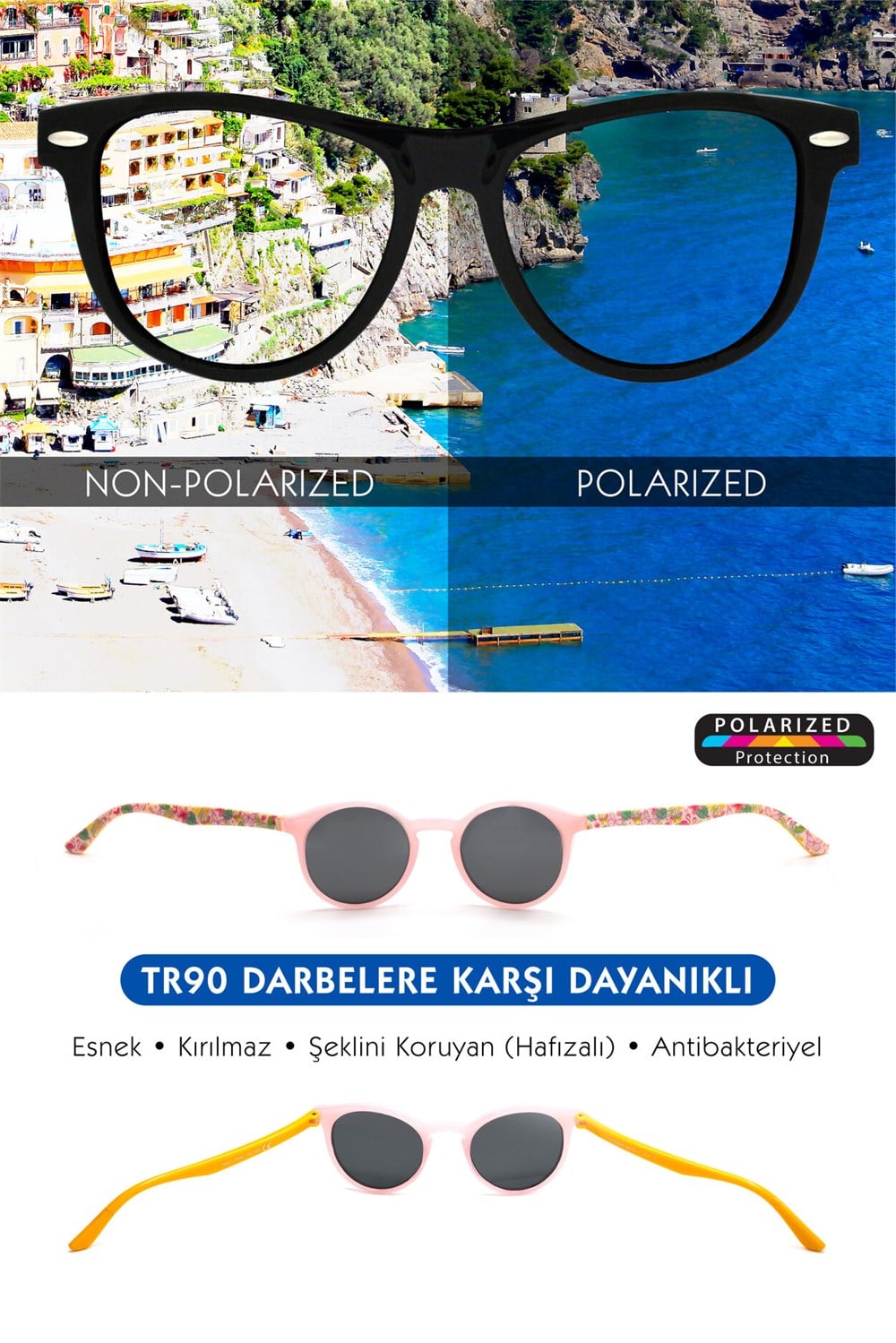Barbie Çocuk Güneş Gözlüğü | Polarize