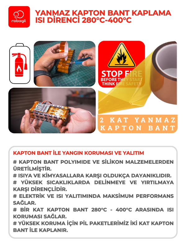 Dreame Bot Z10 5800mAh Uyumlu Robot Süpürge Pili C5807BS-Dre-007