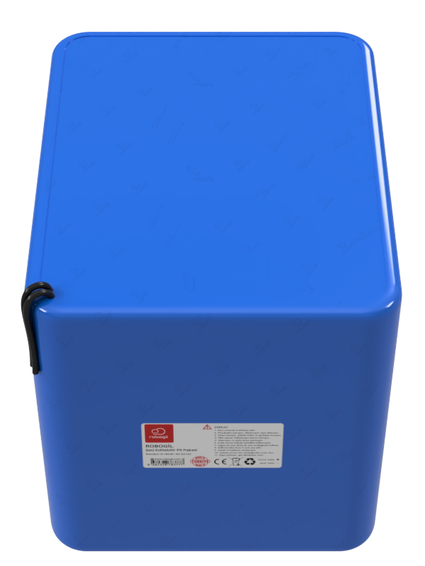 Robogil 4S10P (4.5.2) 12V 60Ah 100A BMS 32700 Tip Silindirik Hücreli LiFePO4 Batarya