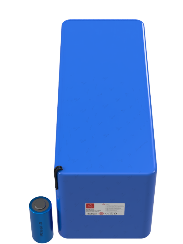 Robogil 4S20P (4.10.2) 12V 120Ah 100A BMS 32700 Tip Silindirik Hücreli LiFePO4 Batarya