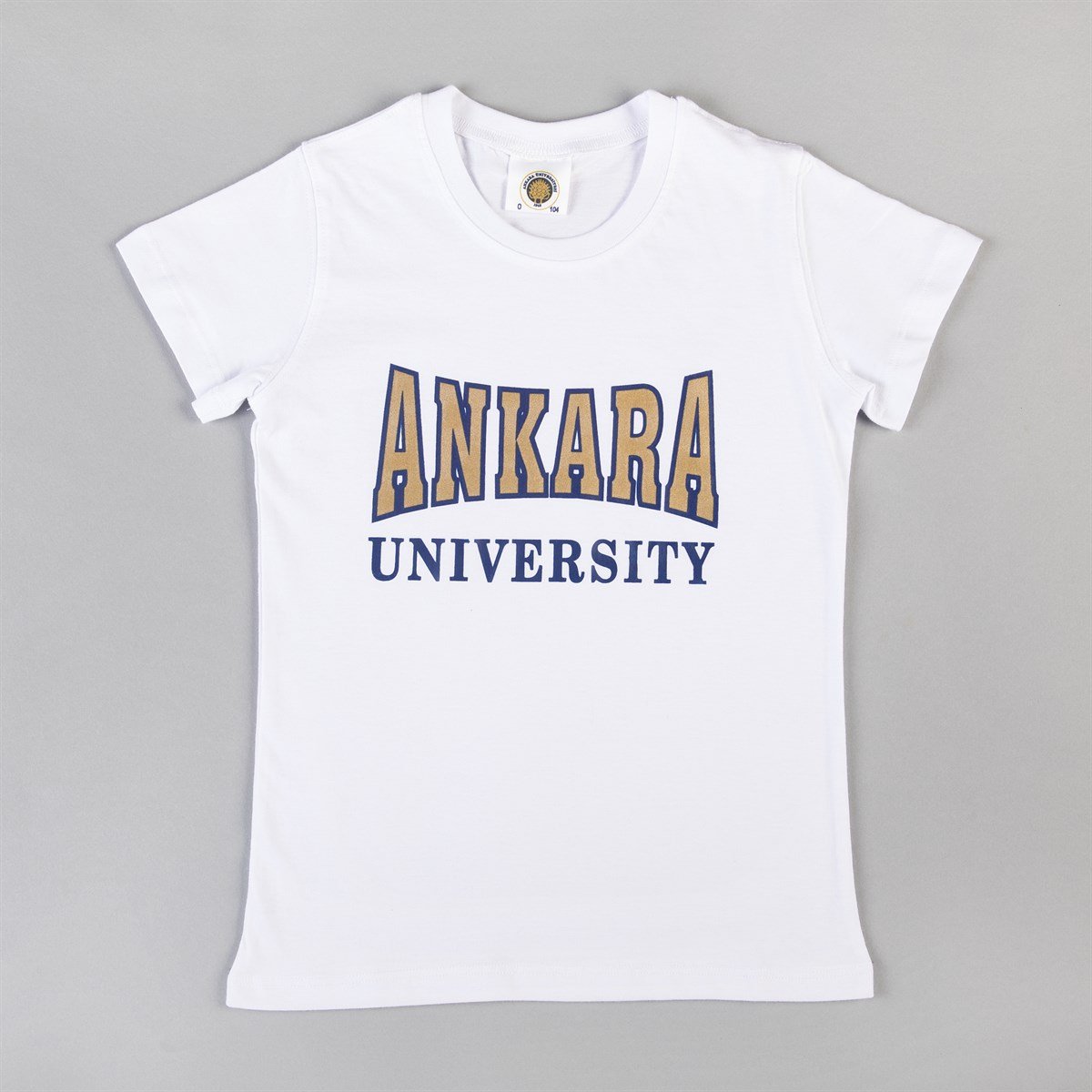 ÇOCUK SIFIR YAKA PENYE TİŞÖRT (Ön Yazılı)