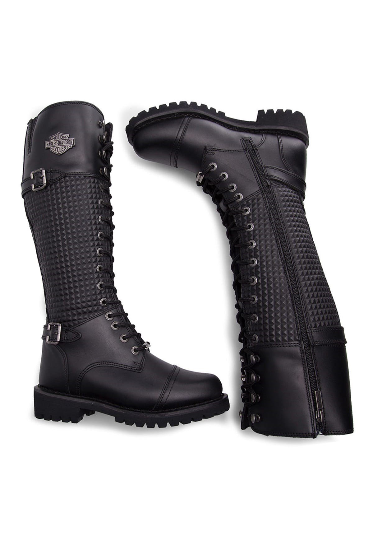 025Z100533Yeşil KunduraNEBIMV3|025Z100533|BLAHARLEY DAVIDSON TINY KADIN BOT - 025Z100533-BLACK