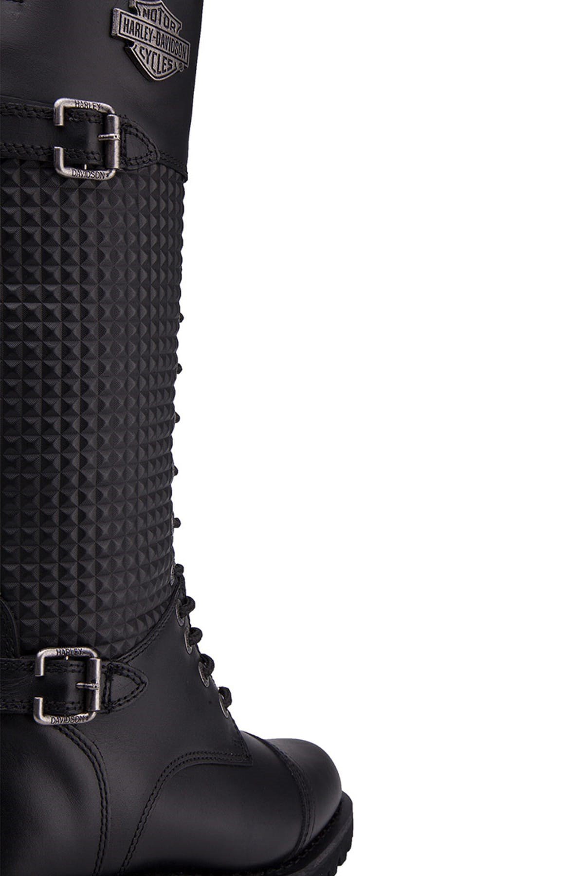 025Z100533Yeşil KunduraNEBIMV3|025Z100533|BLAHARLEY DAVIDSON TINY KADIN BOT - 025Z100533-BLACK