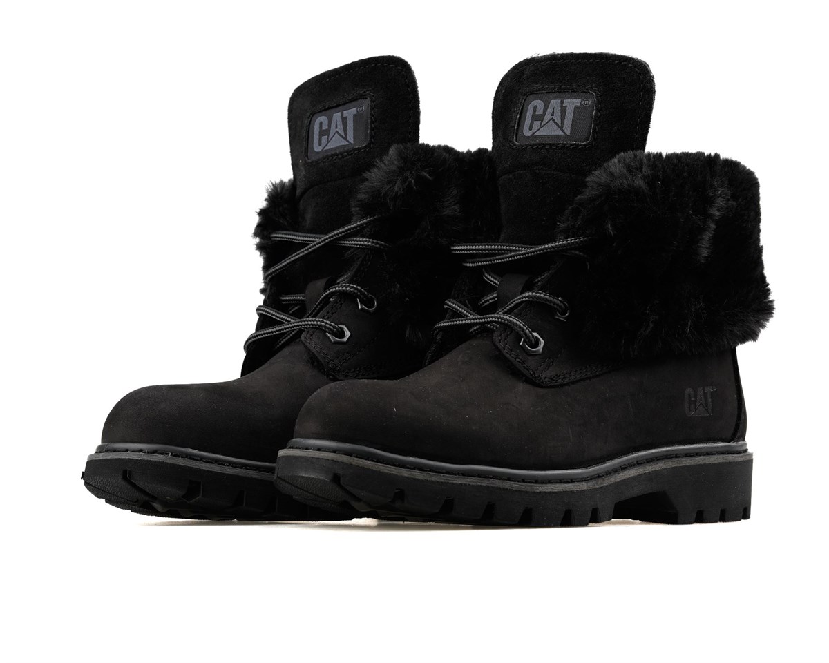 015Z101184NEBIMV3NEBIMV3|015Z101184|BLACKCATERPİLLAR UTAH FUR KADIN BOT - 015Z101184-BLACK