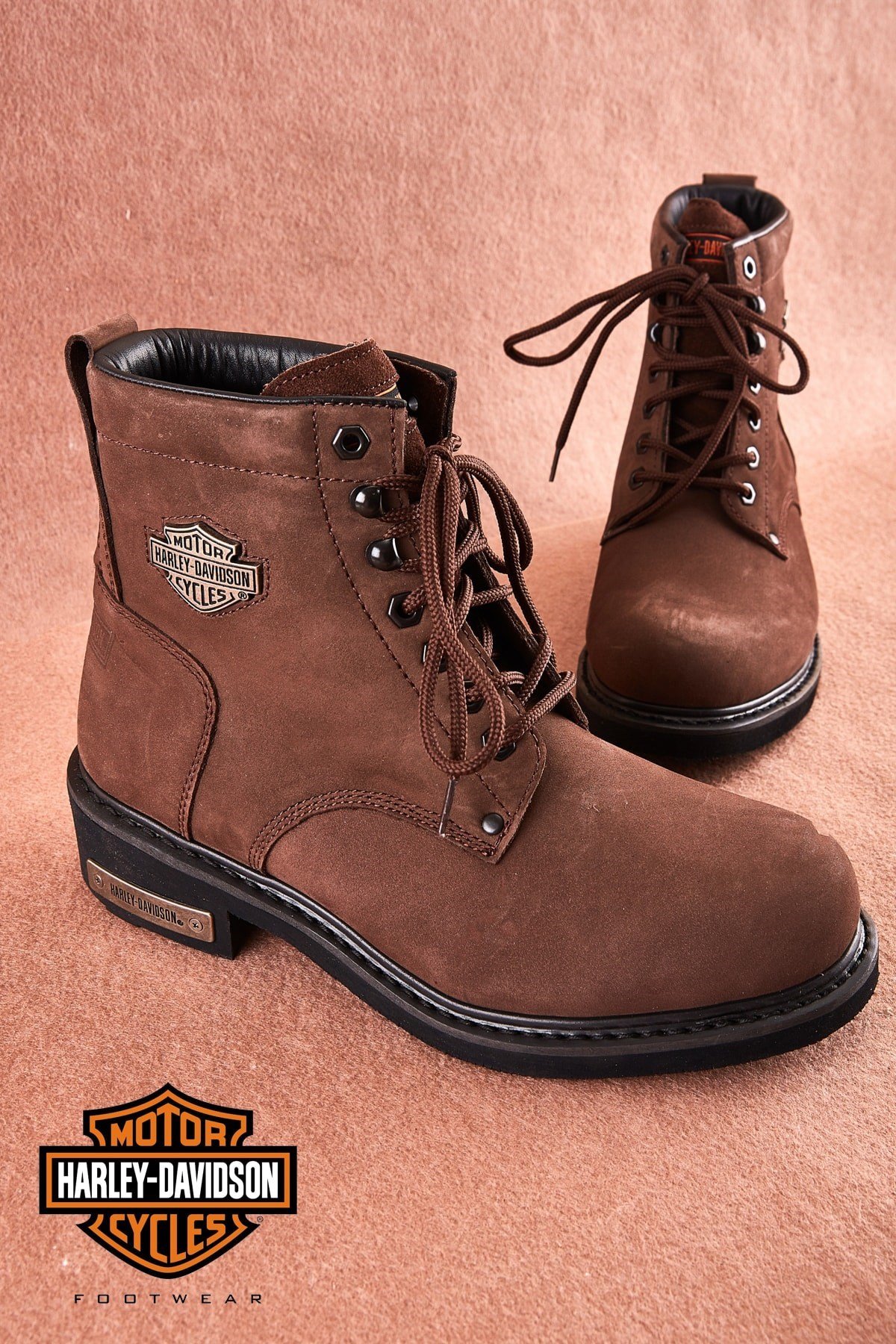 025G100109NEBIMV3NEBIMV3|025G100109|DBROWNHARLEY DAVİDSON GIBSON UNİSEX BOT - 025G100109-DARK BROWN