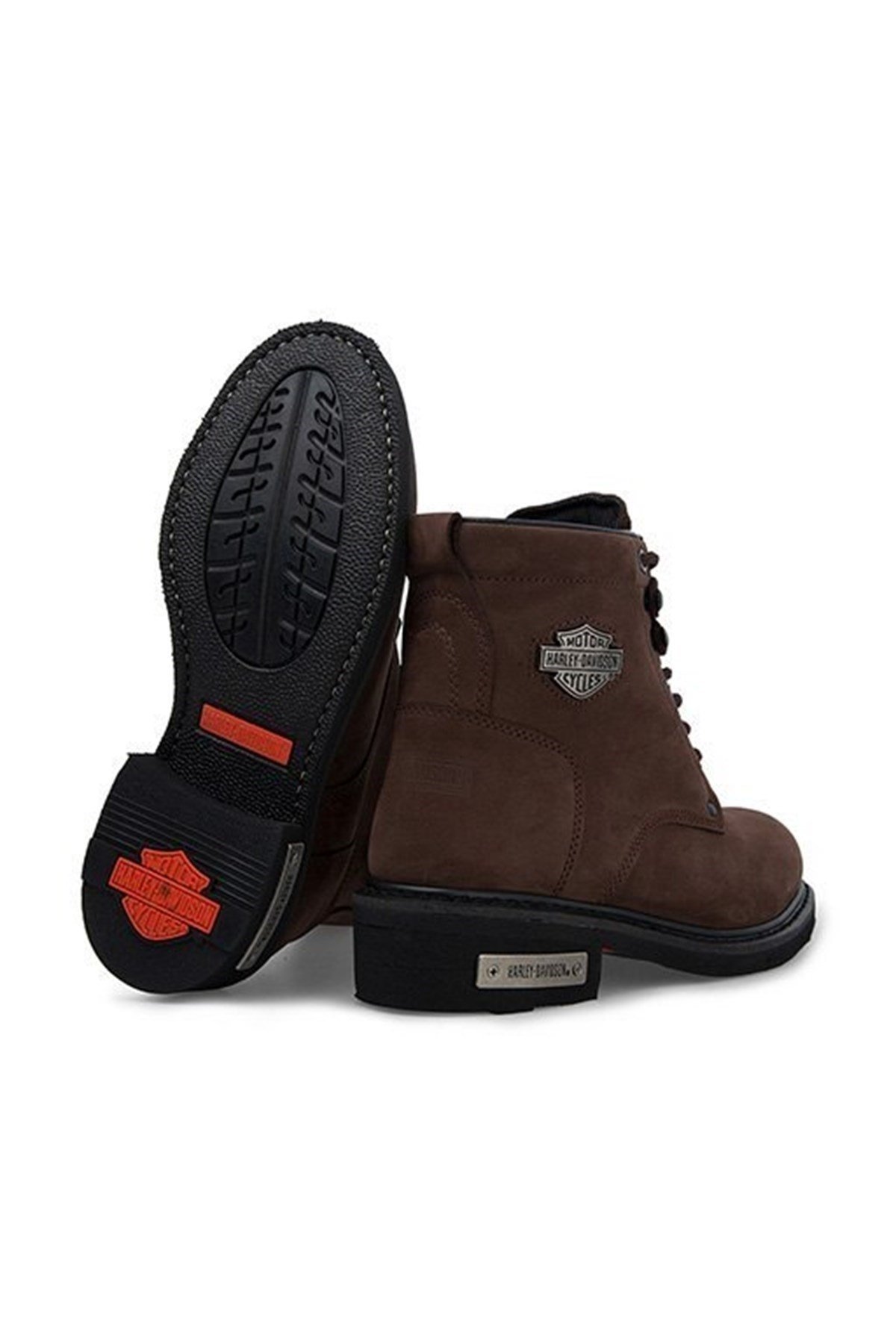 025G100109NEBIMV3NEBIMV3|025G100109|DBROWNHARLEY DAVİDSON GIBSON UNİSEX BOT - 025G100109-DARK BROWN