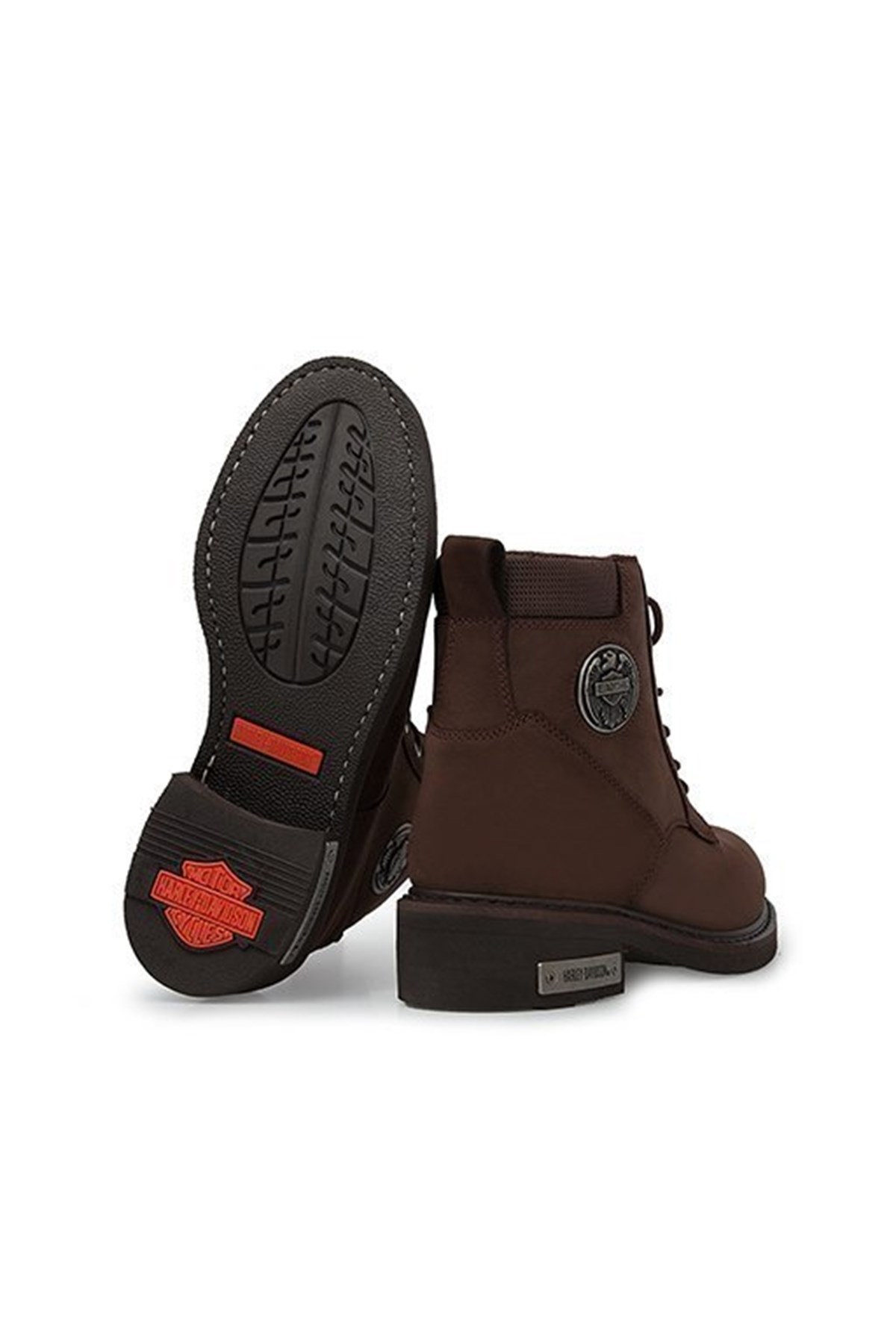 025M100128NEBIMV3NEBIMV3|025M100128|DBROWNHARLEY DAVİDSON JIM ERKEK BOT - 025M100128-DARK BROWN