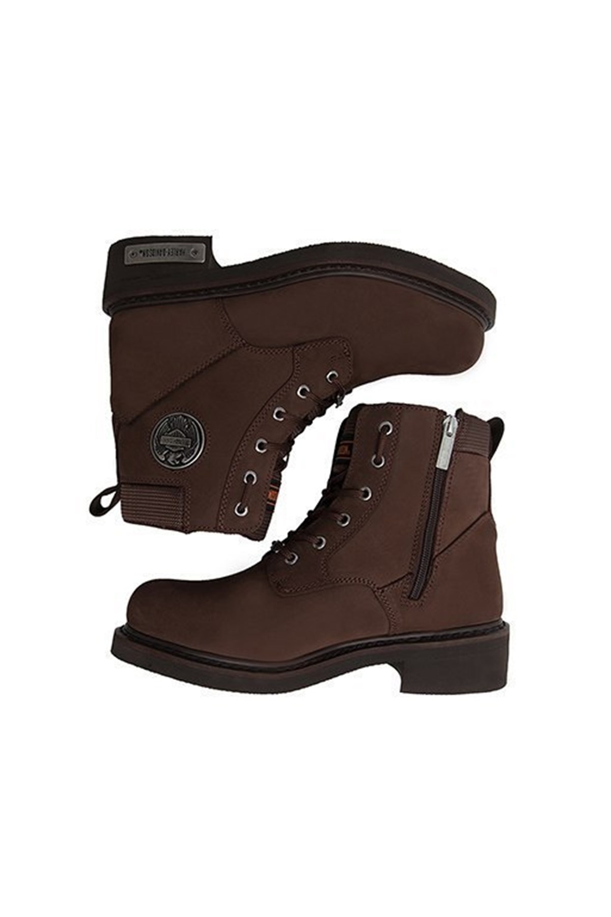 025M100128NEBIMV3NEBIMV3|025M100128|DBROWNHARLEY DAVİDSON JIM ERKEK BOT - 025M100128-DARK BROWN
