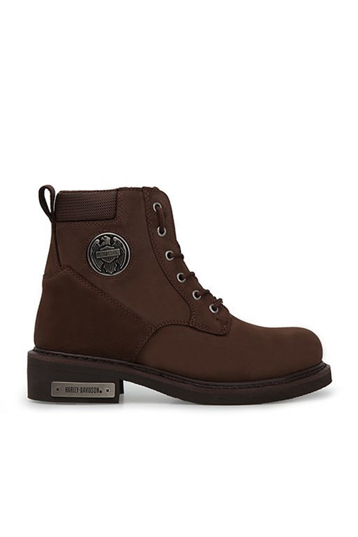 025M100128NEBIMV3NEBIMV3|025M100128|DBROWNHARLEY DAVİDSON JIM ERKEK BOT - 025M100128-DARK BROWN