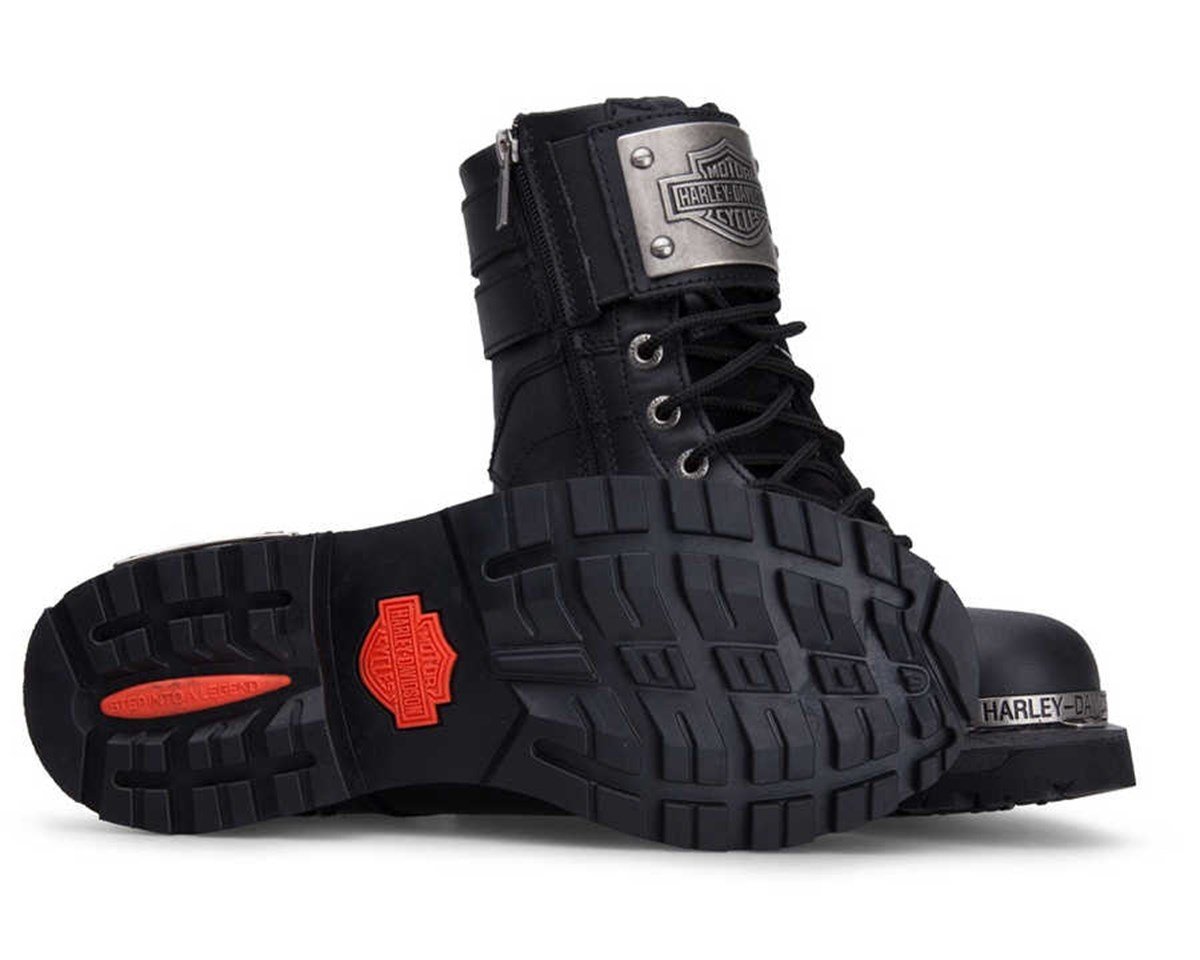 025M100560NEBIMV3NEBIMV3|025M100560|BLACKHARLEY DAVİDSON RICKETSON ERKEK BOT - 025M100560-Black