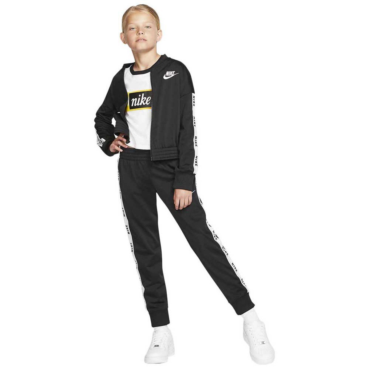 BV2769-010NEBIMV3NEBIMV3|BV2769-010|BLACKNİKE G NSW TRK SUIT TRICOT ÇOCUK EŞOFMAN BV2769-010-BLACK