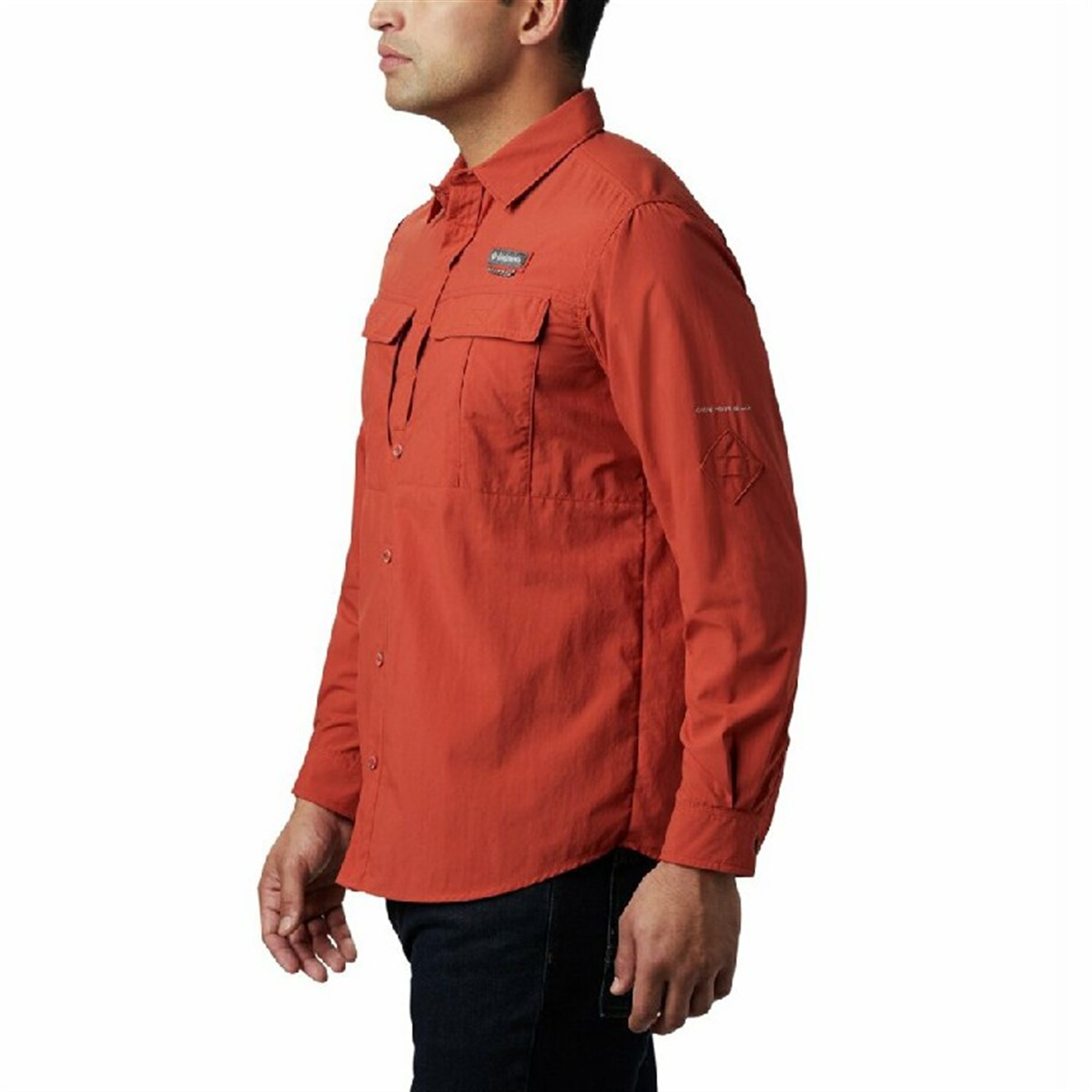 AM9154-835Columbia Cascades Explorer Uzun Kollu Gömlek Turuncu