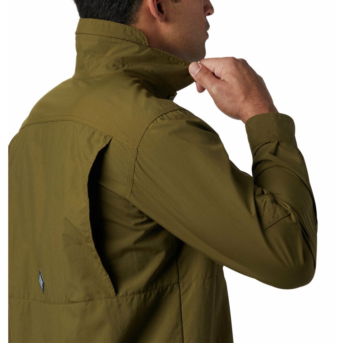 AM9154-327Columbia Cascades Explorer Uzun Kol Erkek Gömlek Yeşil