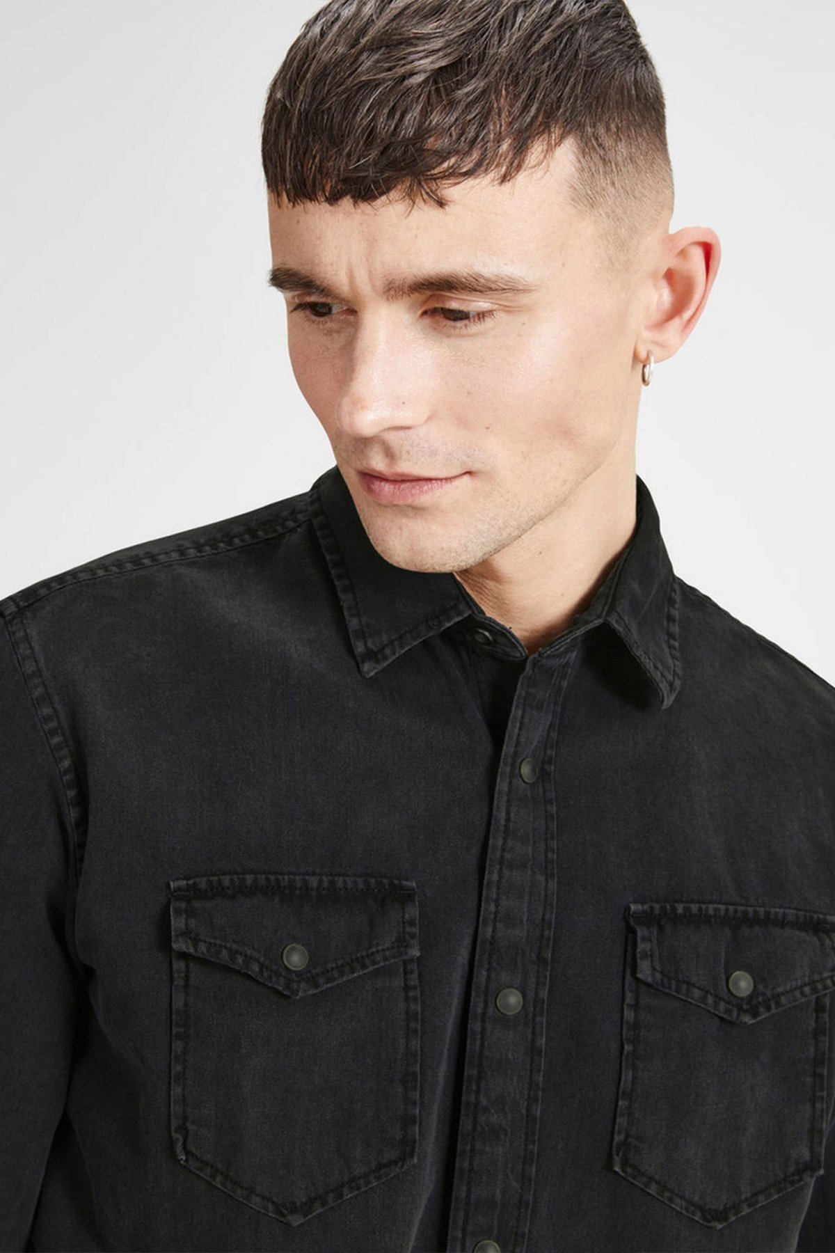 12138115Jack&Jones Jjesheridan L/S Noos Erkek Gömlek-12138115