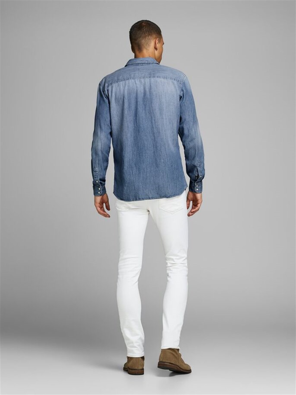 12138115Jack&Jones Jjesheridan L/S Noos Erkek Gömlek-12138115