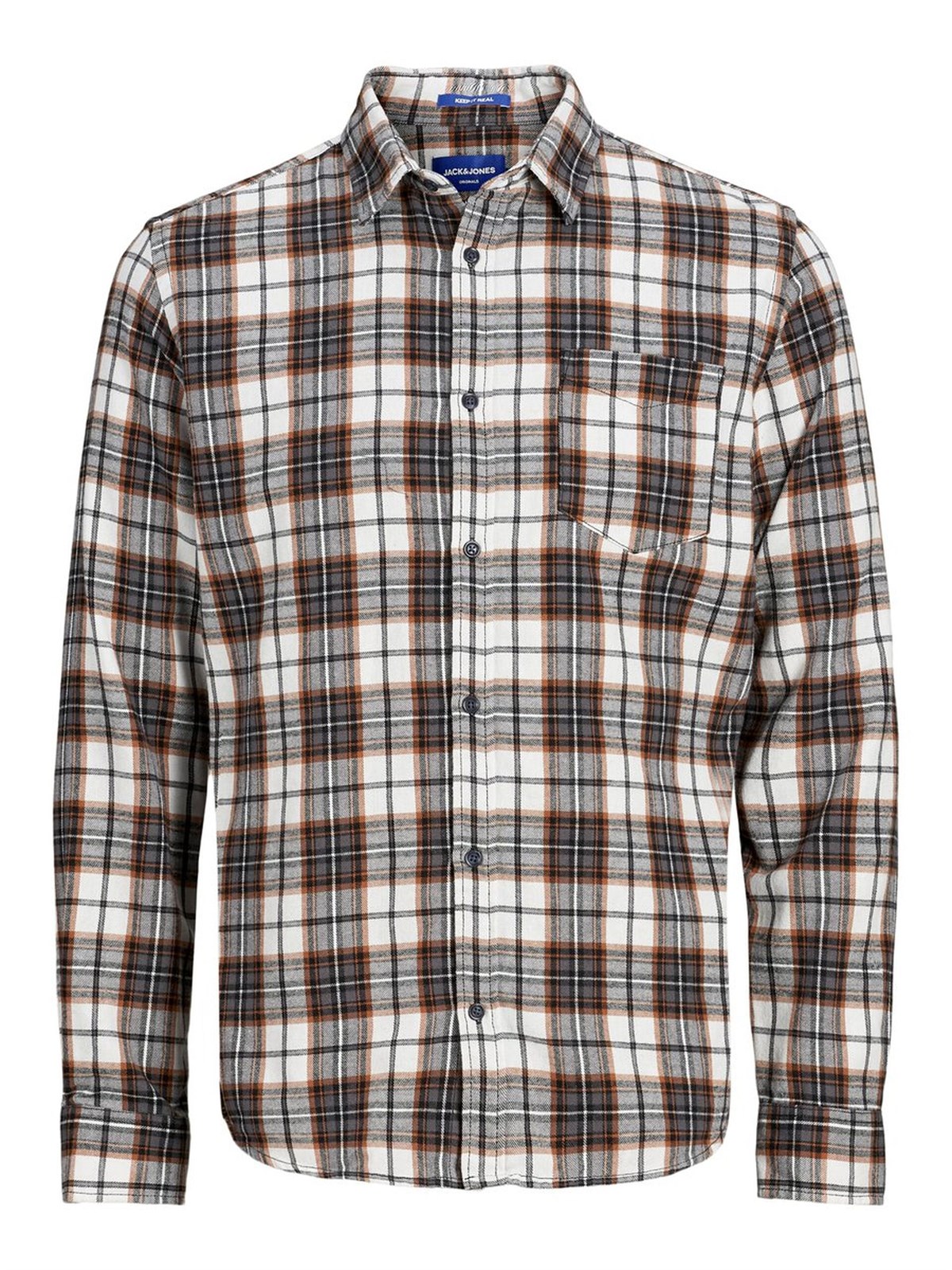 12161513NEBIMV3NEBIMV3|12161513|AsphaltJACK&JONES JORBROOK SHIRT LS ERKEK GÖMLEK - 12161513-Asphalt