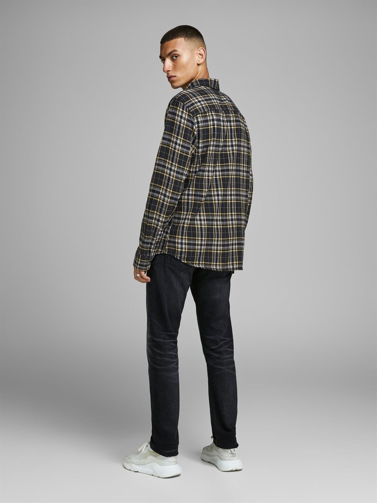 12161513NEBIMV3NEBIMV3|12161513|NBlazerJACK&JONES JORBROOK SHIRT LS ERKEK GÖMLEK - 12161513-Navy Blazer