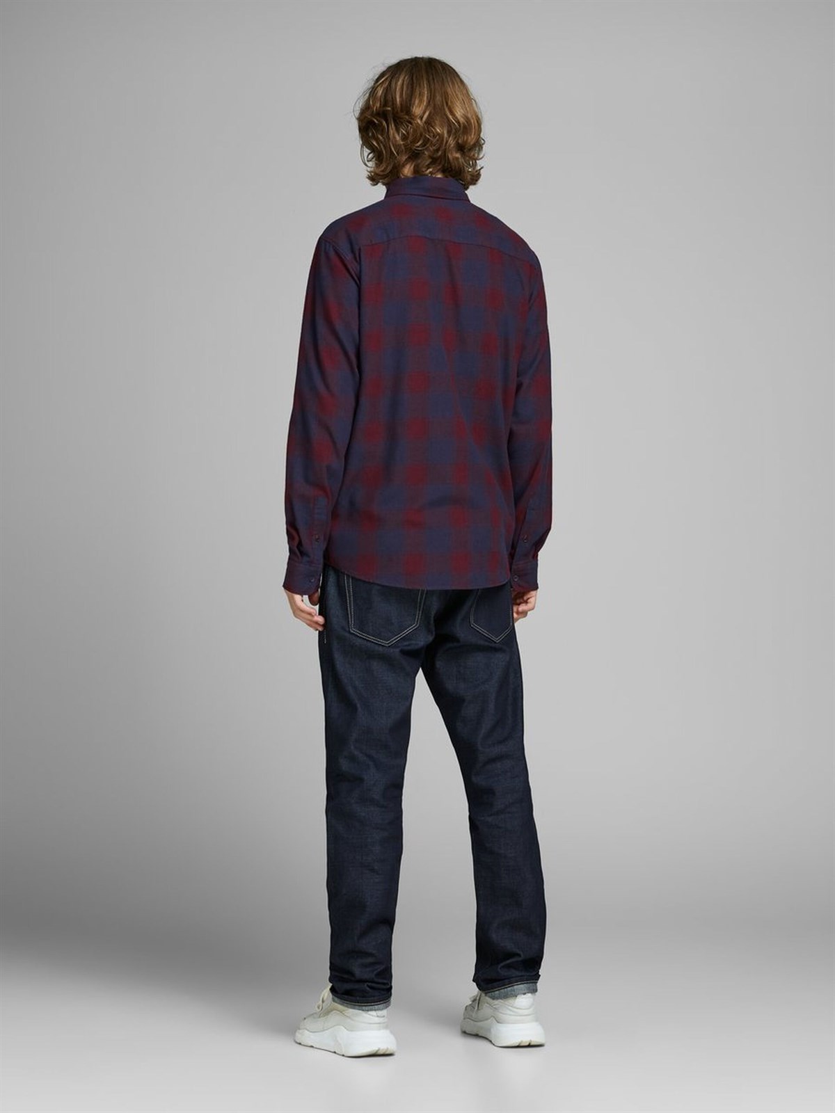 12161547NEBIMV3NEBIMV3|12161547|PortJACK&JONES JORTOMMY SHIRT LS ERKEK GÖMLEK - 12161547-Port Royale