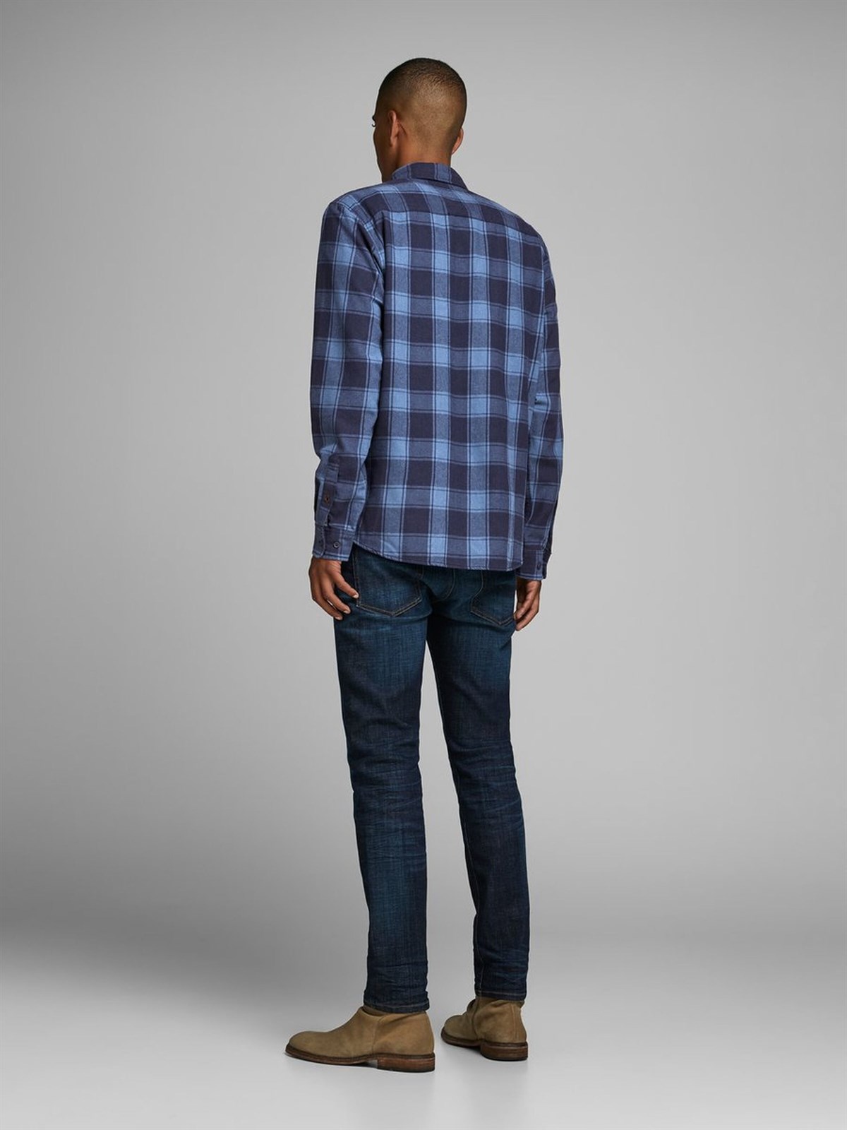 12161547NEBIMV3NEBIMV3|12161547|EnsignJACK&JONES JORTOMMY SHIRT LS ERKEK GÖMLEK - 12161547-Ensign Blue
