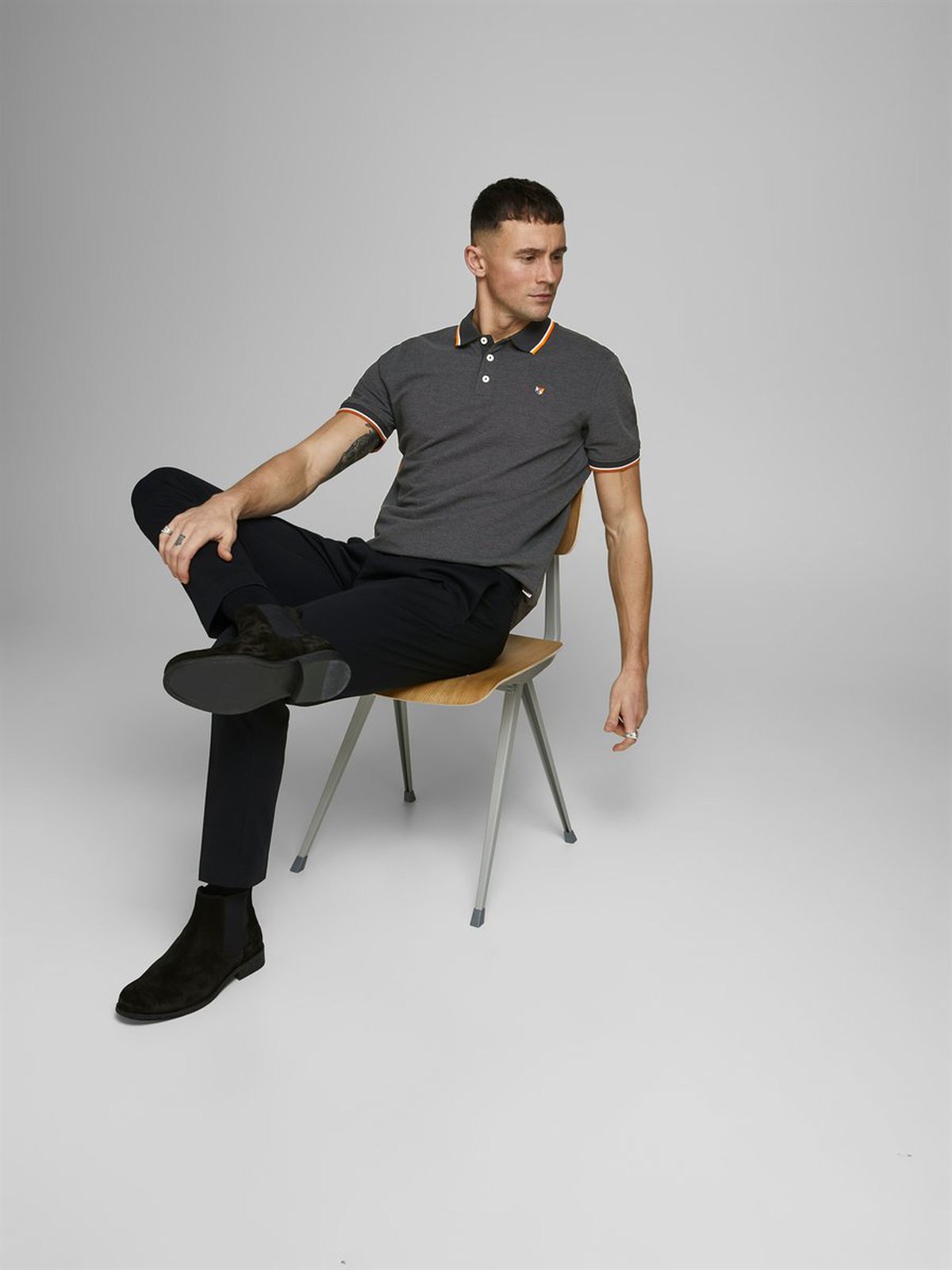 12169064Jack&Jones Jprbluwin Polo SS Sts Erkek Gömlek
