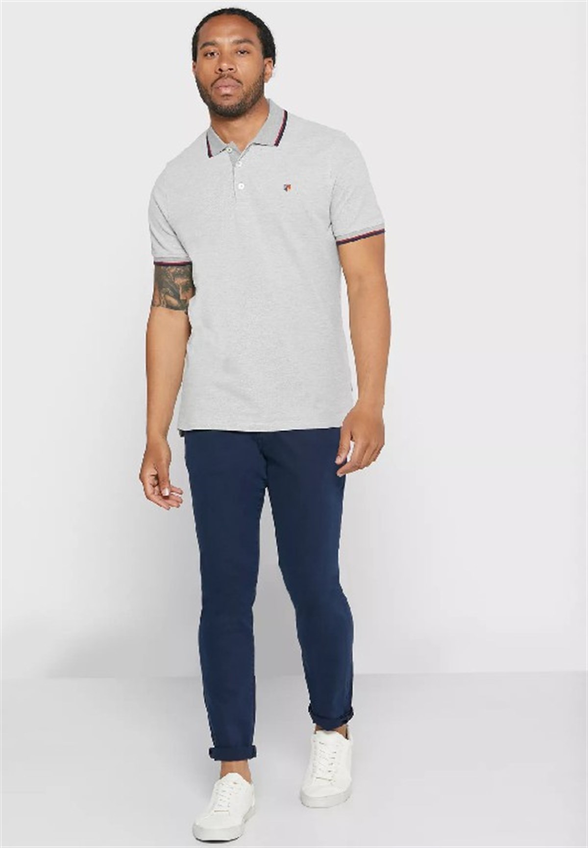 12169064Jack&Jones Jprbluwin Polo SS Sts Erkek Gömlek