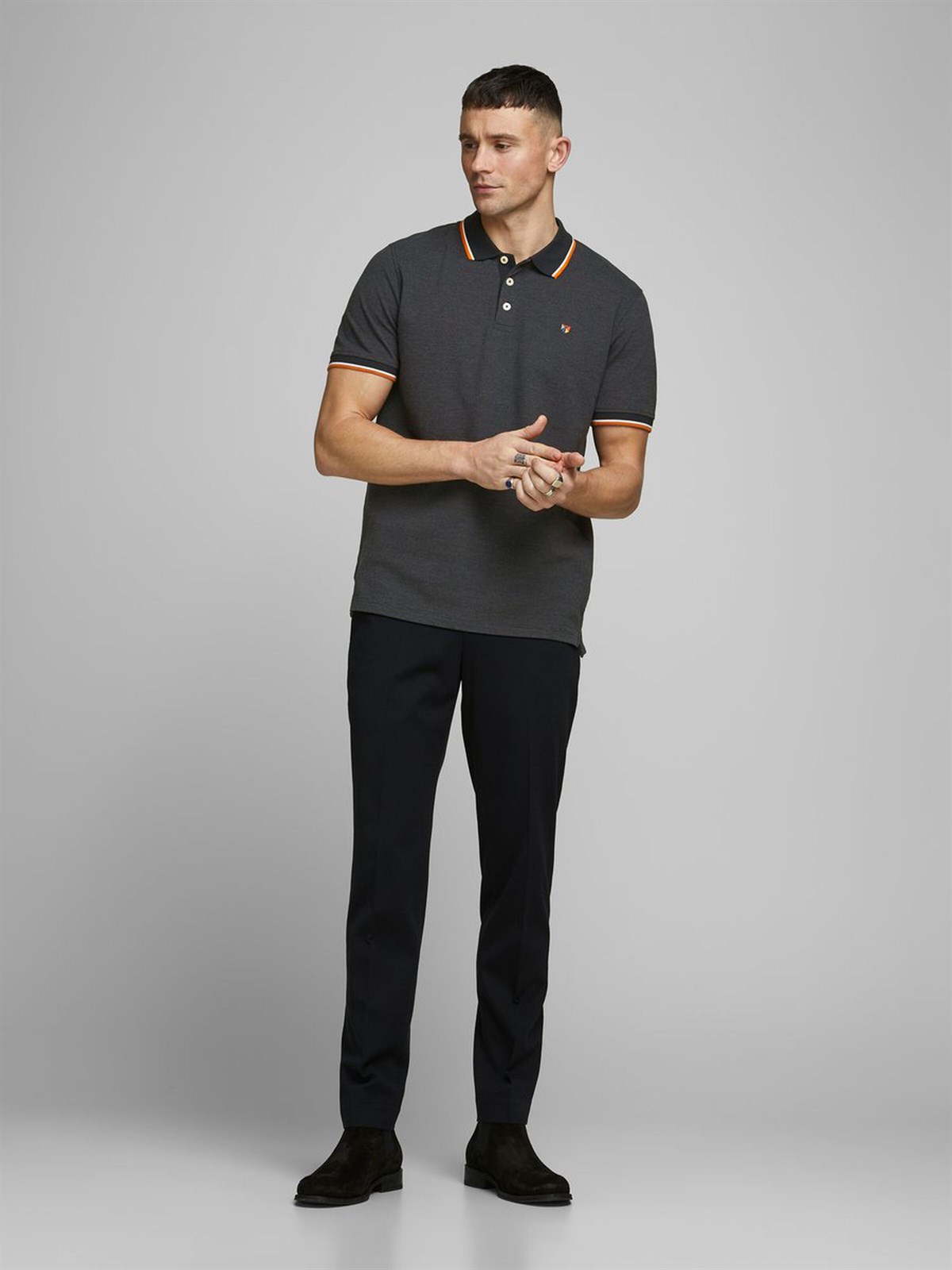 12169064Jack&Jones Jprbluwin Polo SS Sts Erkek Gömlek