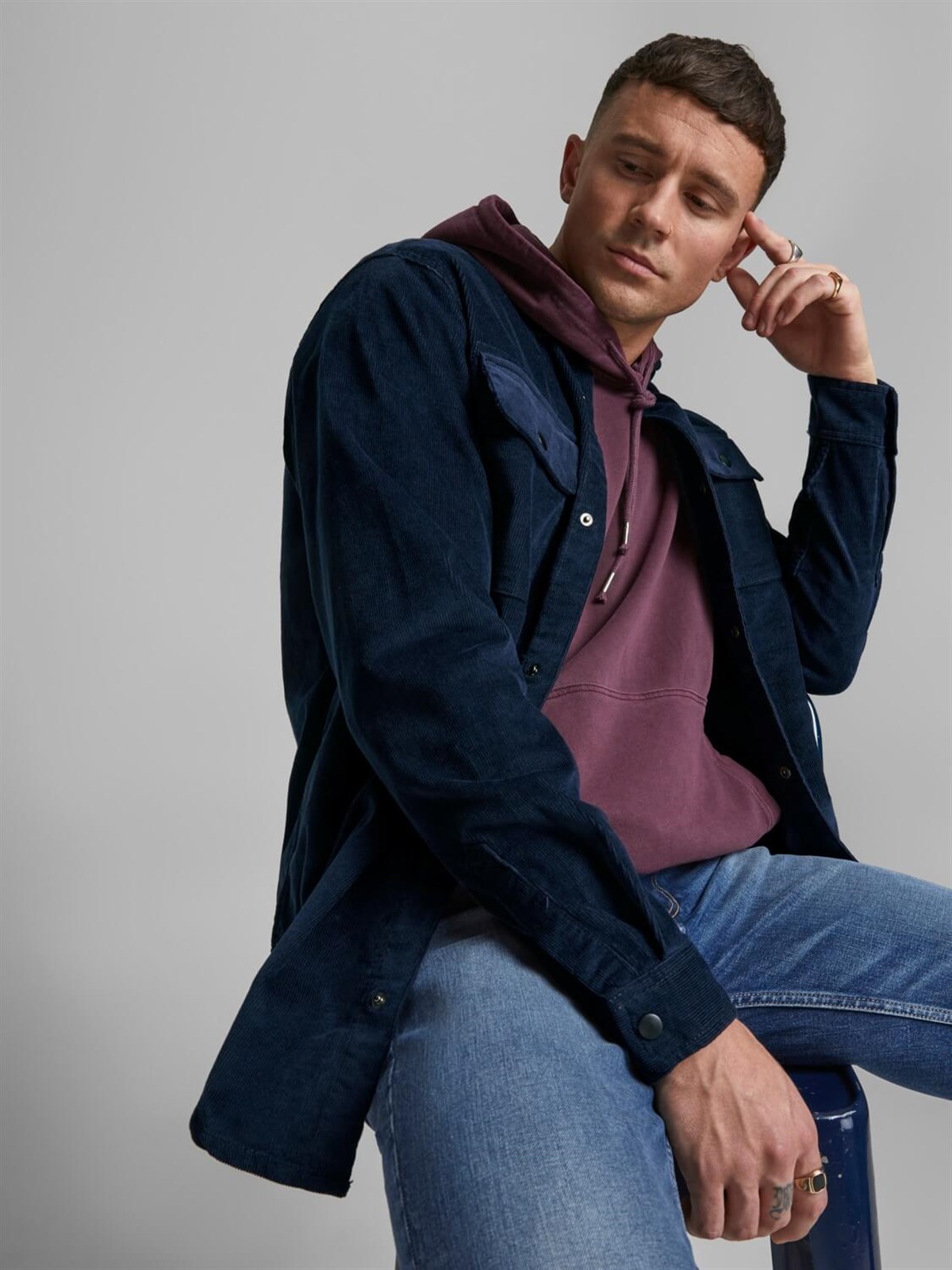 12178329Jack & Jones Jjıalfred Jjcorduroy  Erkek Gömlek-12178329