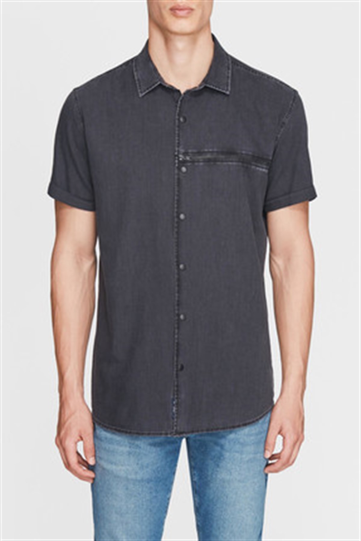 020923-25789Mavi Denim Shirt Black Denim