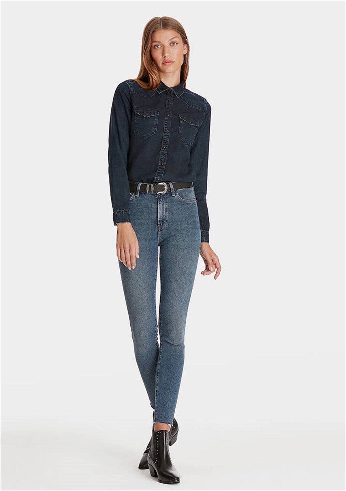 121327-23171Mavi Eliza Ink Gold Denim