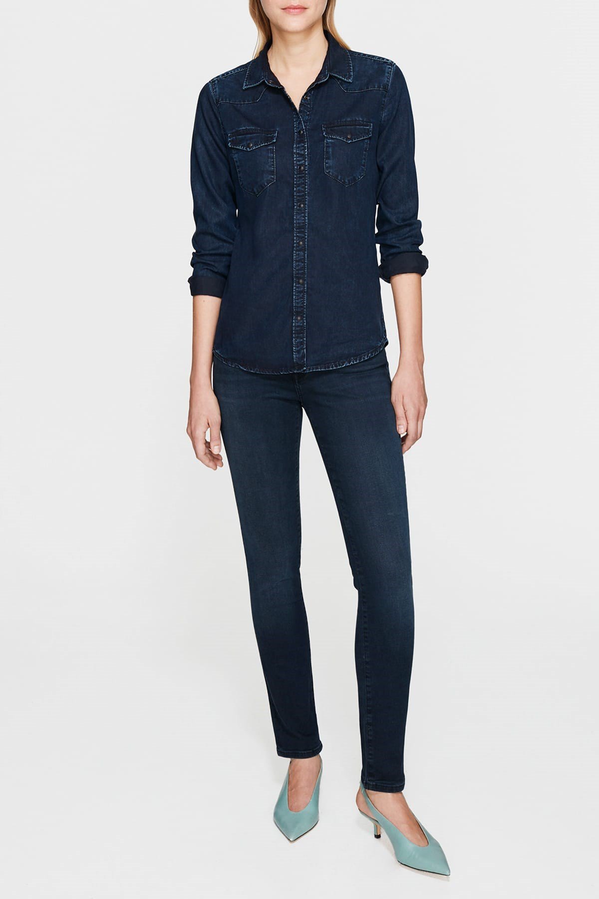 121327-23171NEBIMV3NEBIMV3|121327-23171|STDMAVİ ELIZA Ink GOLD Denim-STD