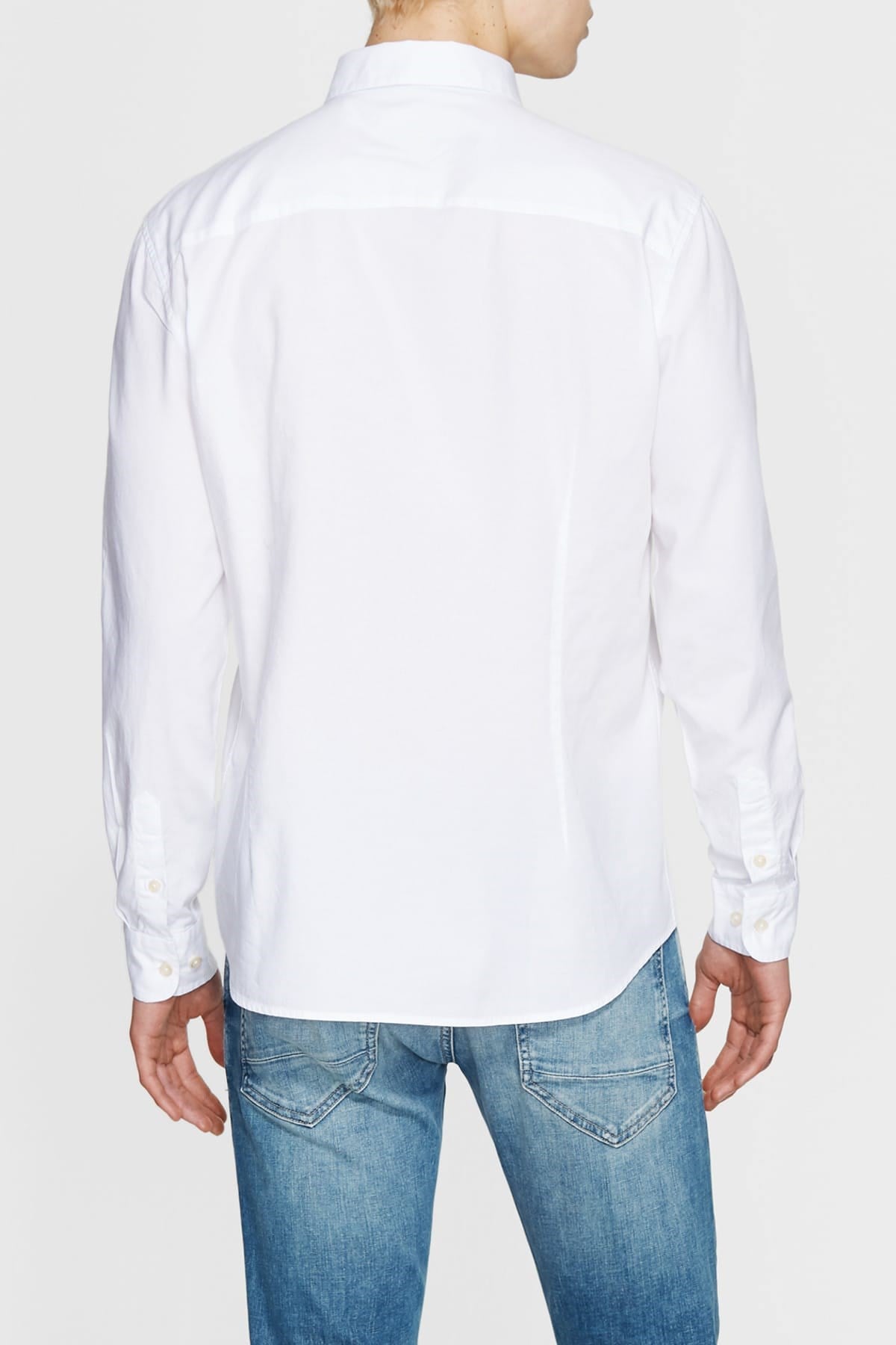 020033-620NEBIMV3NEBIMV3|020033-620|R000MAVİ FITTED BASIC SHIRT white-STD