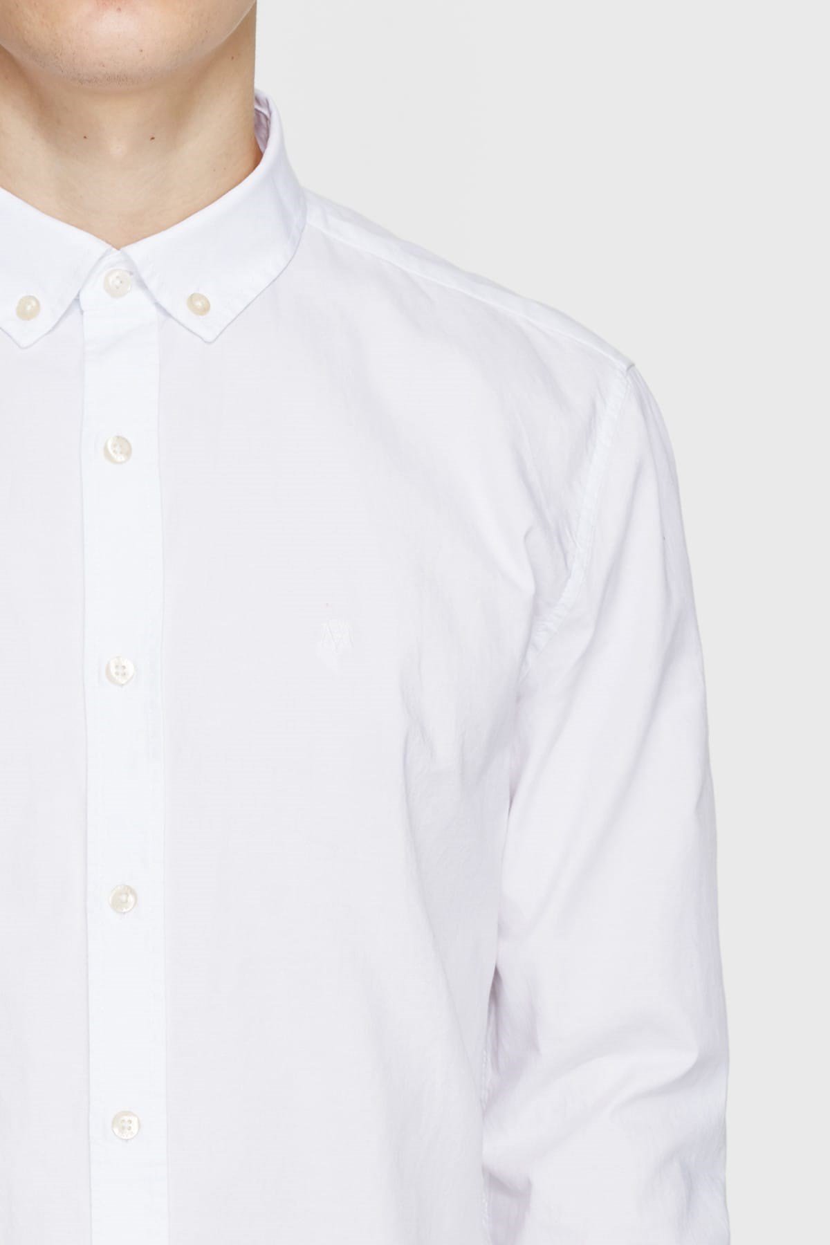 020033-620NEBIMV3NEBIMV3|020033-620|R000MAVİ FITTED BASIC SHIRT white-STD