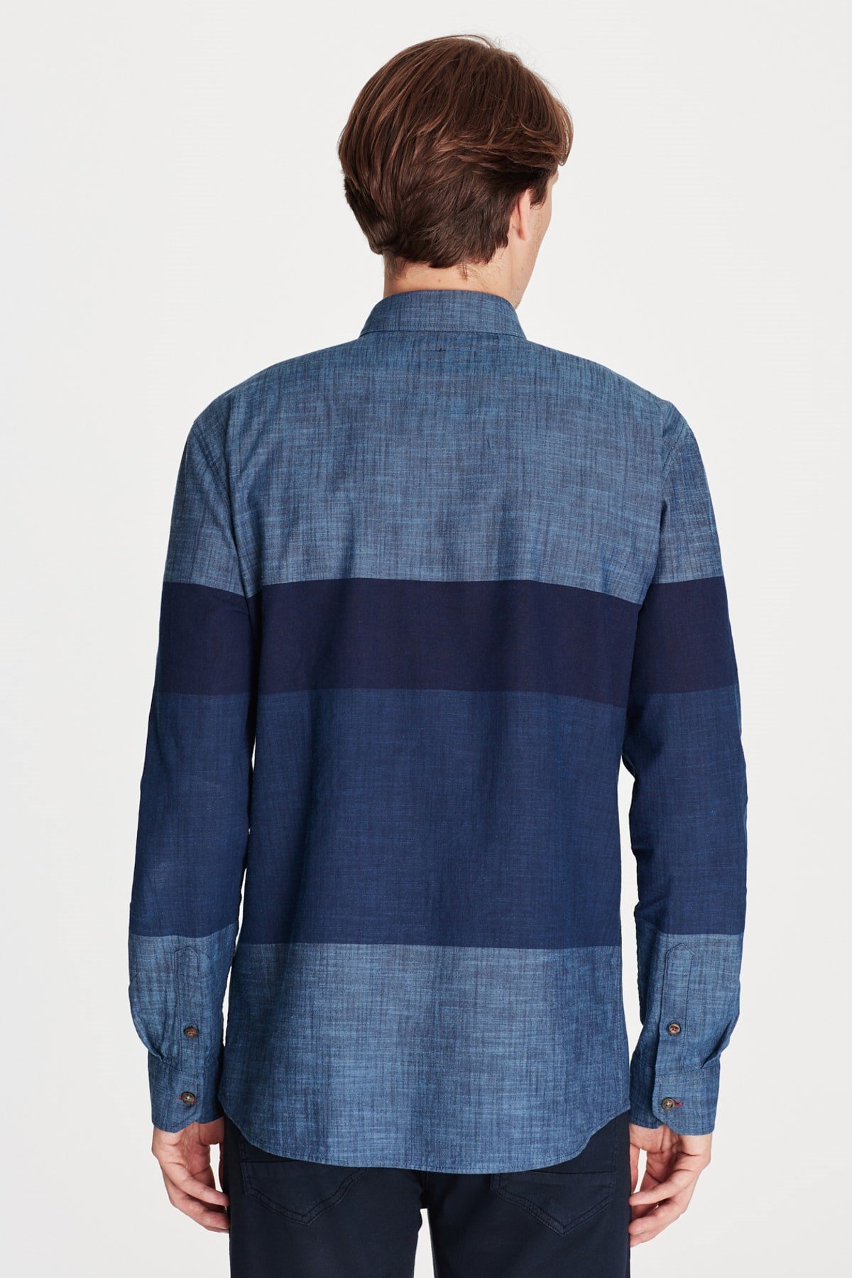 021322-18790NEBIMV3NEBIMV3|021322-18790|R000MAVİ STRIPE SHIRT indigo-STD