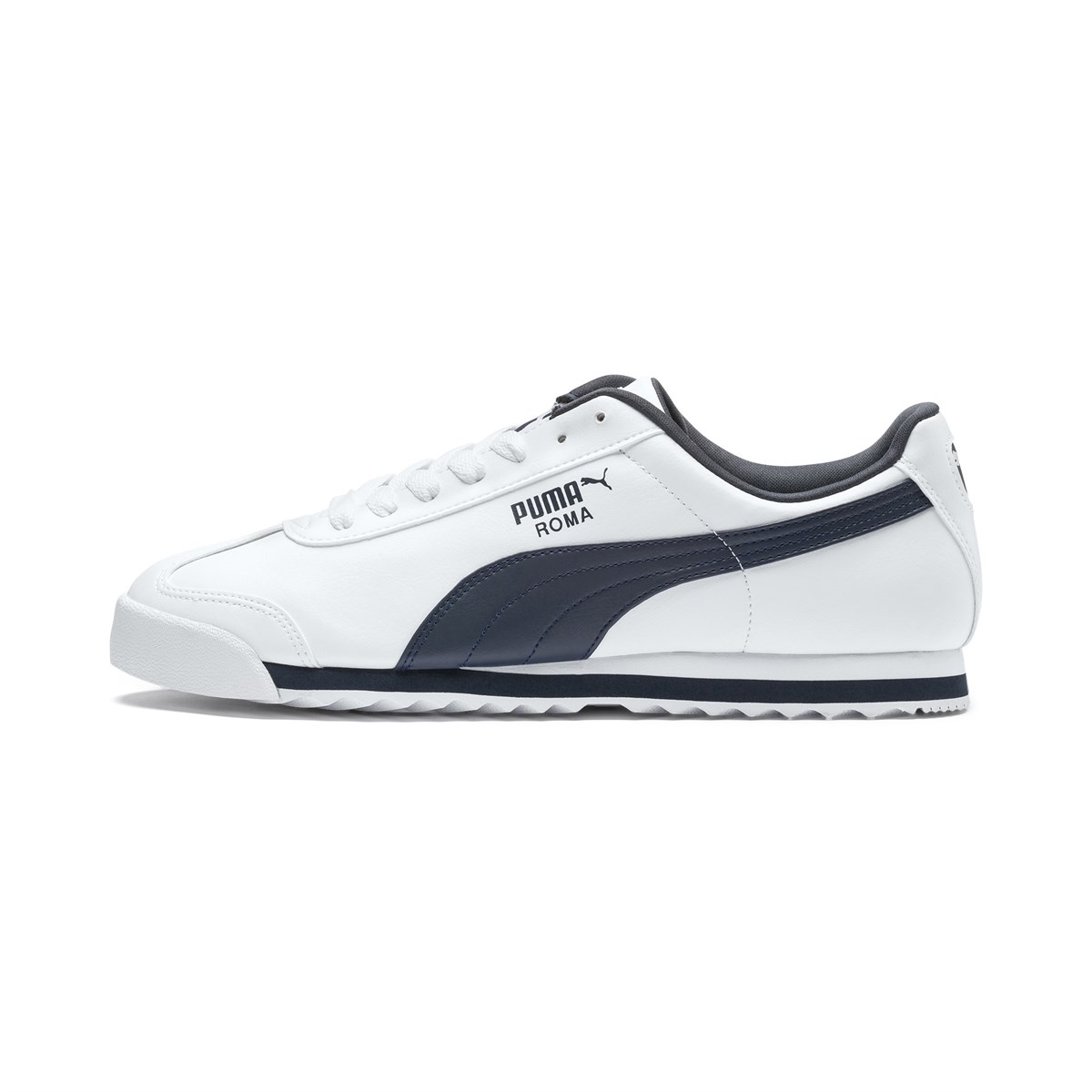 35357212NEBIMV3NEBIMV3|35357212|R042PUMA Roma Basic ERKEK GÜNLÜK AYAKKABI-BEYAZ-LACİVERT
