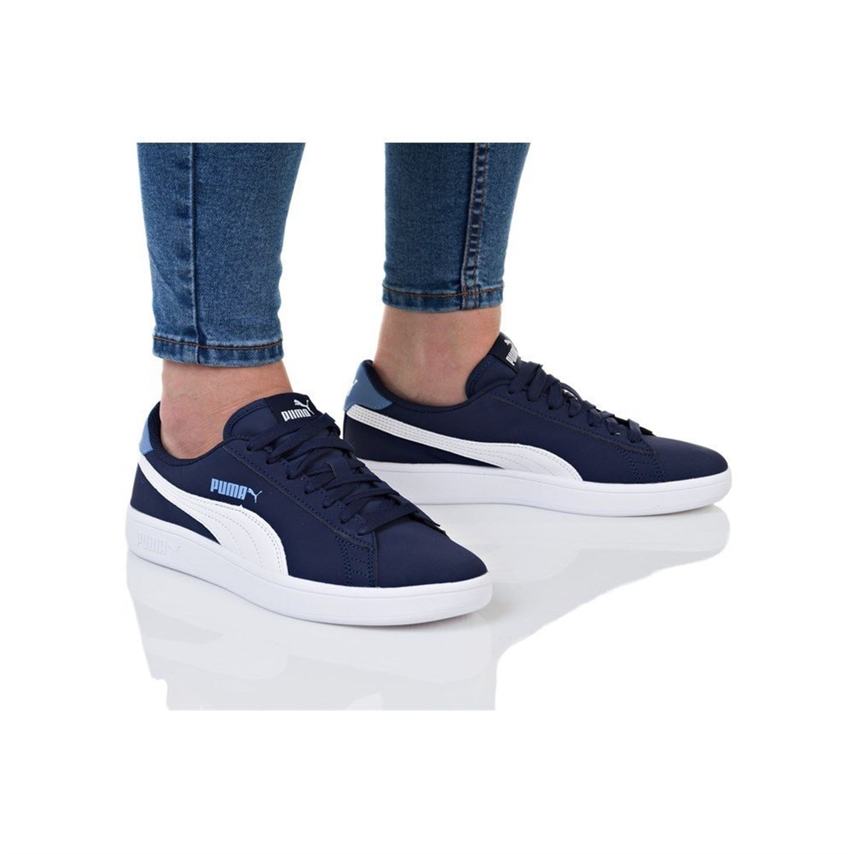 36518202Puma Smash V2 Buck Jr Kadın Günlük Ayakkabı