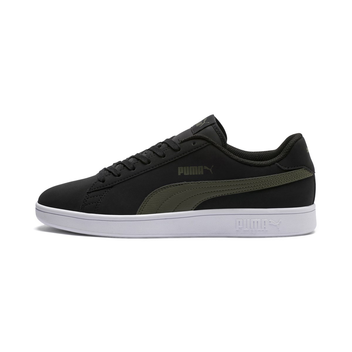 36516005NEBIMV3NEBIMV3|36516005|R049PUMA Smash v2 Buck UNİSEX GÜNLÜK AYAKKABI-SİYAH-YEŞİL