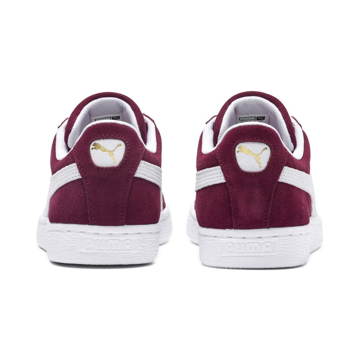 35263475NEBIMV3NEBIMV3|35263475|R045PUMA Suede Classic+ ERKEK GÜNLÜK AYAKKABI-BORDO-BEYAZ