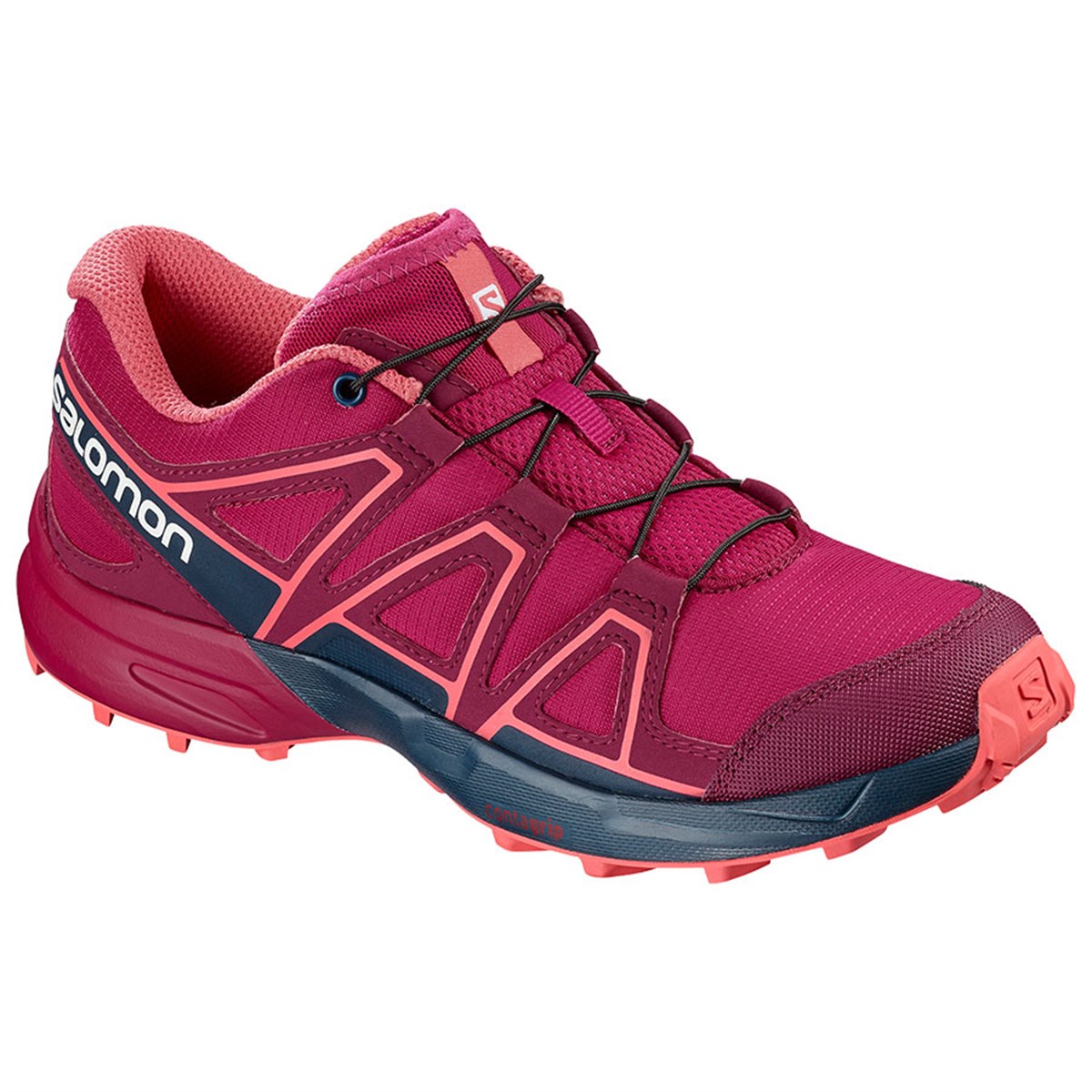 L40482100NEBIMV3NEBIMV3|L40482100|22051SALOMON SPEEDCROSS J ÇOCUK AYAKKABI-Cerise./Navy Blazer/Dubarry