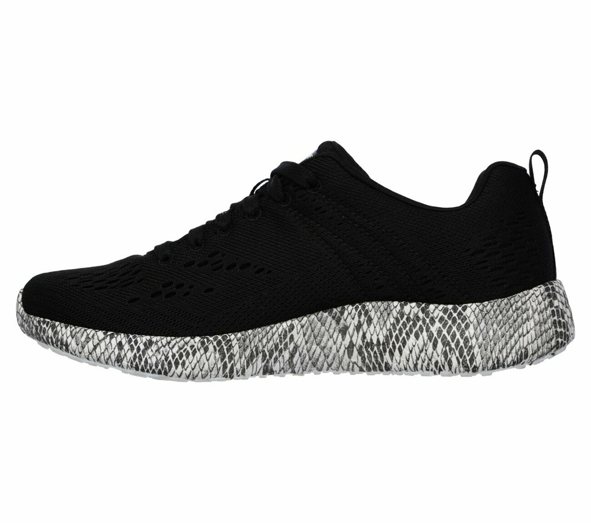 12737 BKWNEBIMV3NEBIMV3|12737 BKW|R021SKECHERS BURST KADIN AYAKKABI-SİYAH-BEYAZ