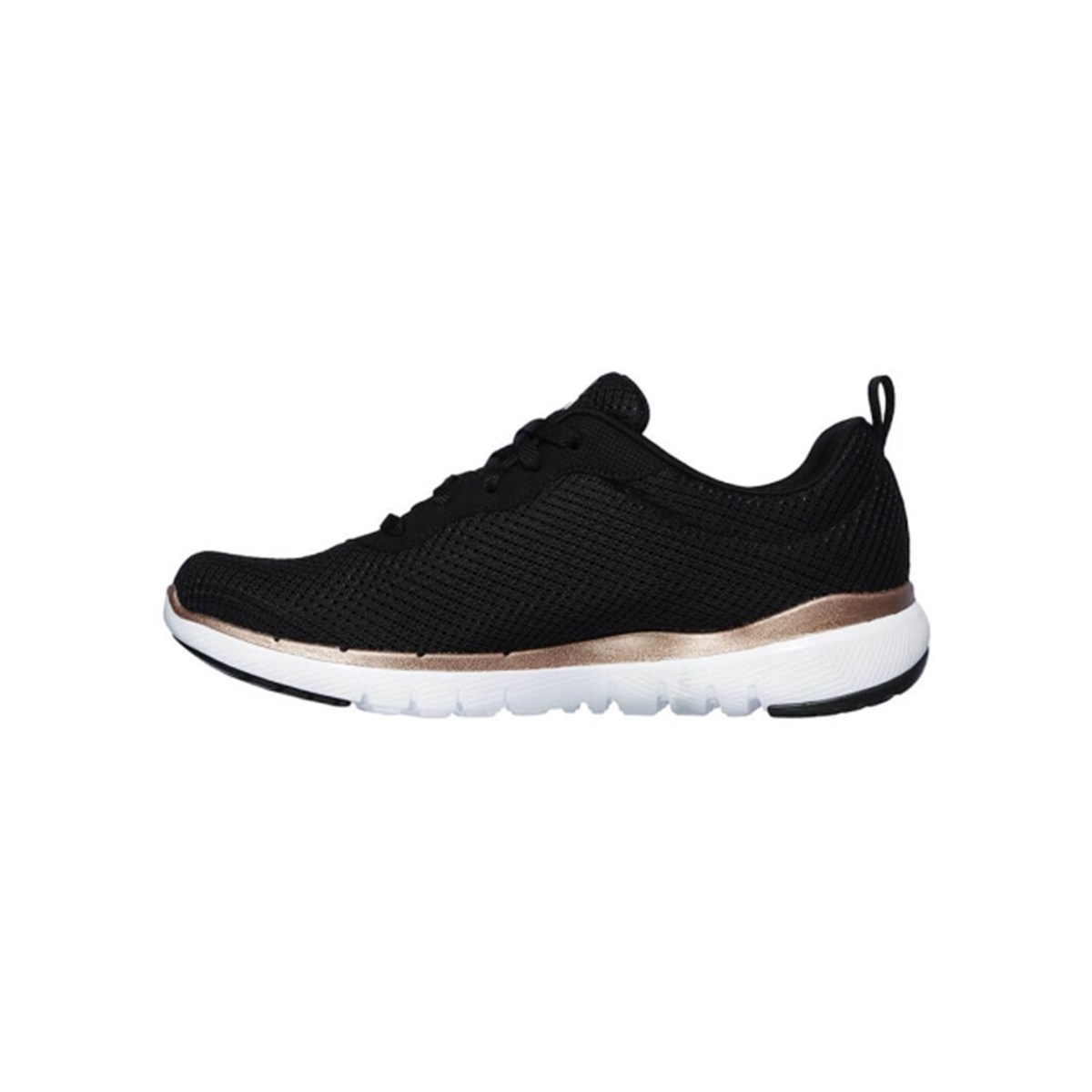 13070 BKRGNEBIMV3NEBIMV3|13070 BKRG|R003SKECHERS FLEX APPEAL 3.0 KADIN AYAKKABI-SİYAH