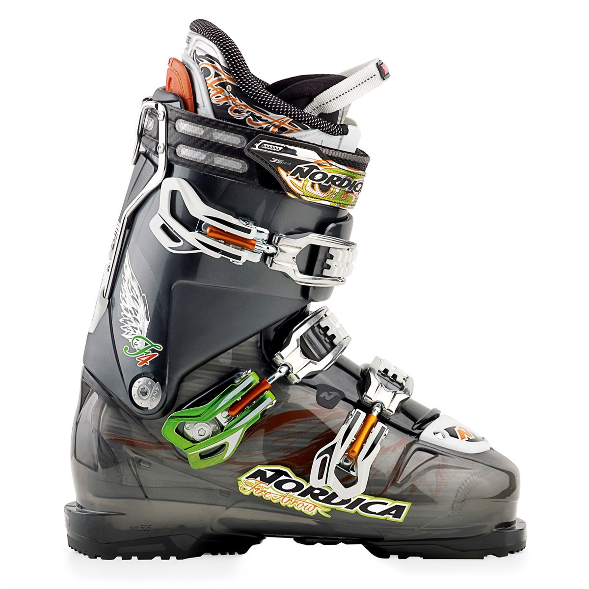 050146015C2NEBIMV3NEBIMV3|050146015C2|SİYGRİNORDICA FIREARROW F4 KAYAK AYAKKABISI-SİYAH GRİ