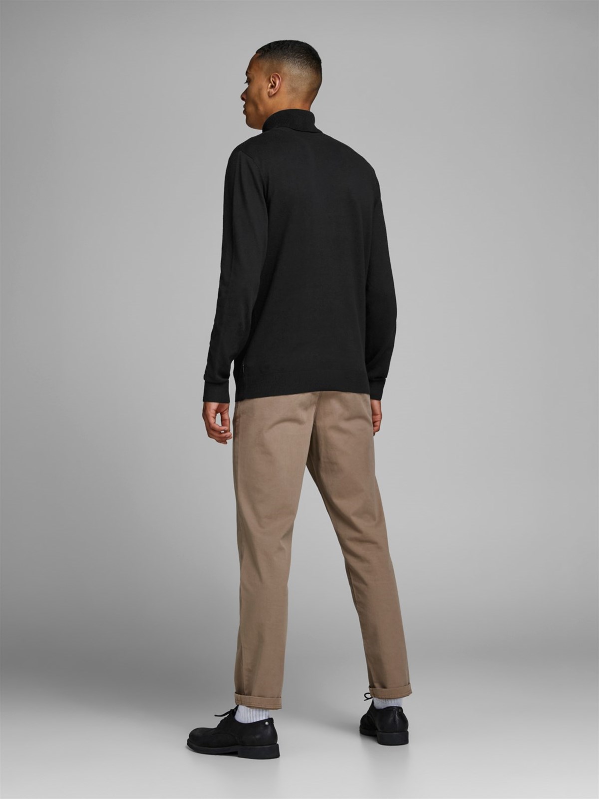 12157417Jack & Jones Jjeemil Knit Roll Neck Noos Erkek Kazak