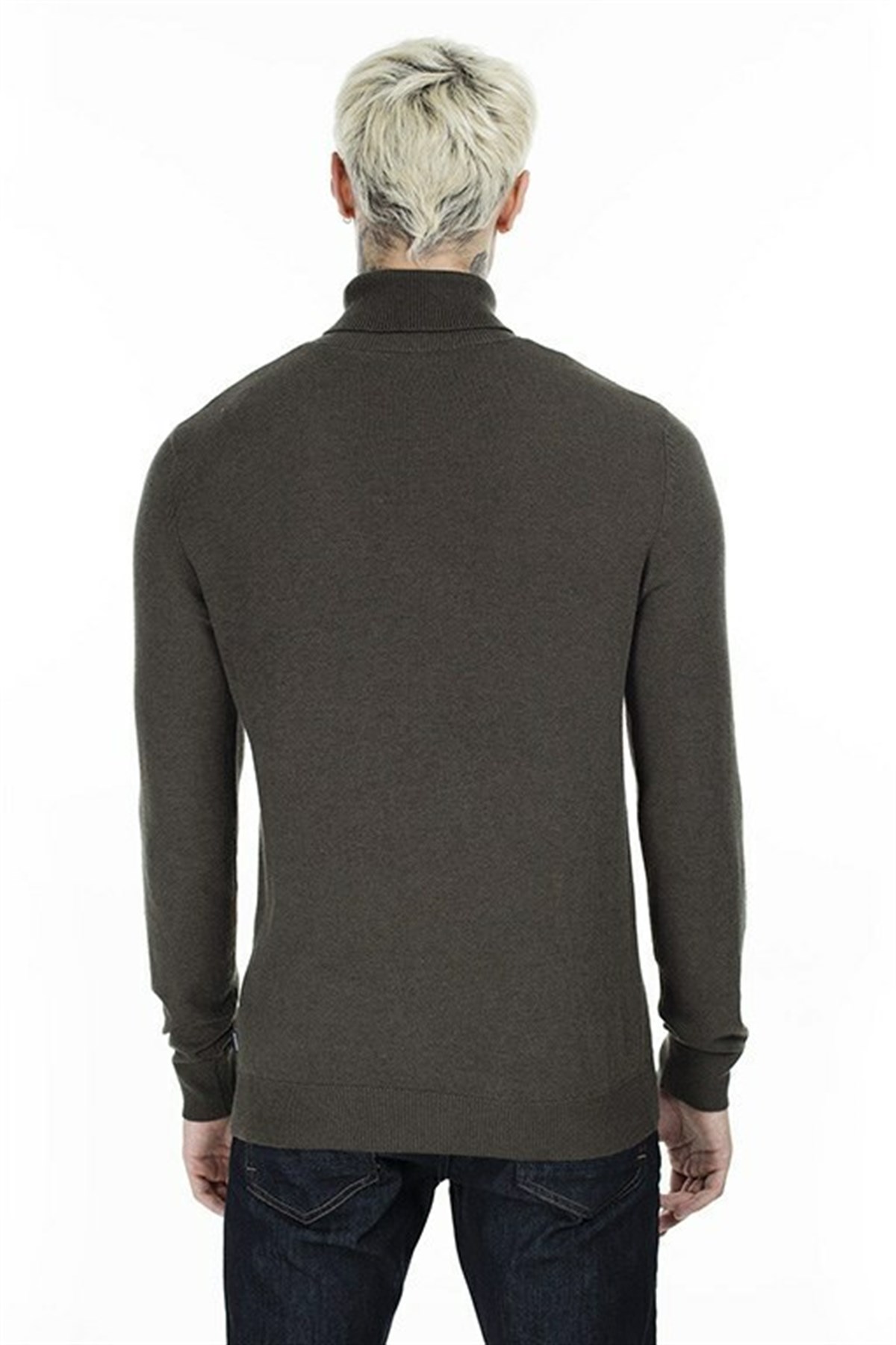 12157417Jack & Jones Jjeemil Knit Roll Neck Erkek Kazak - 12157417