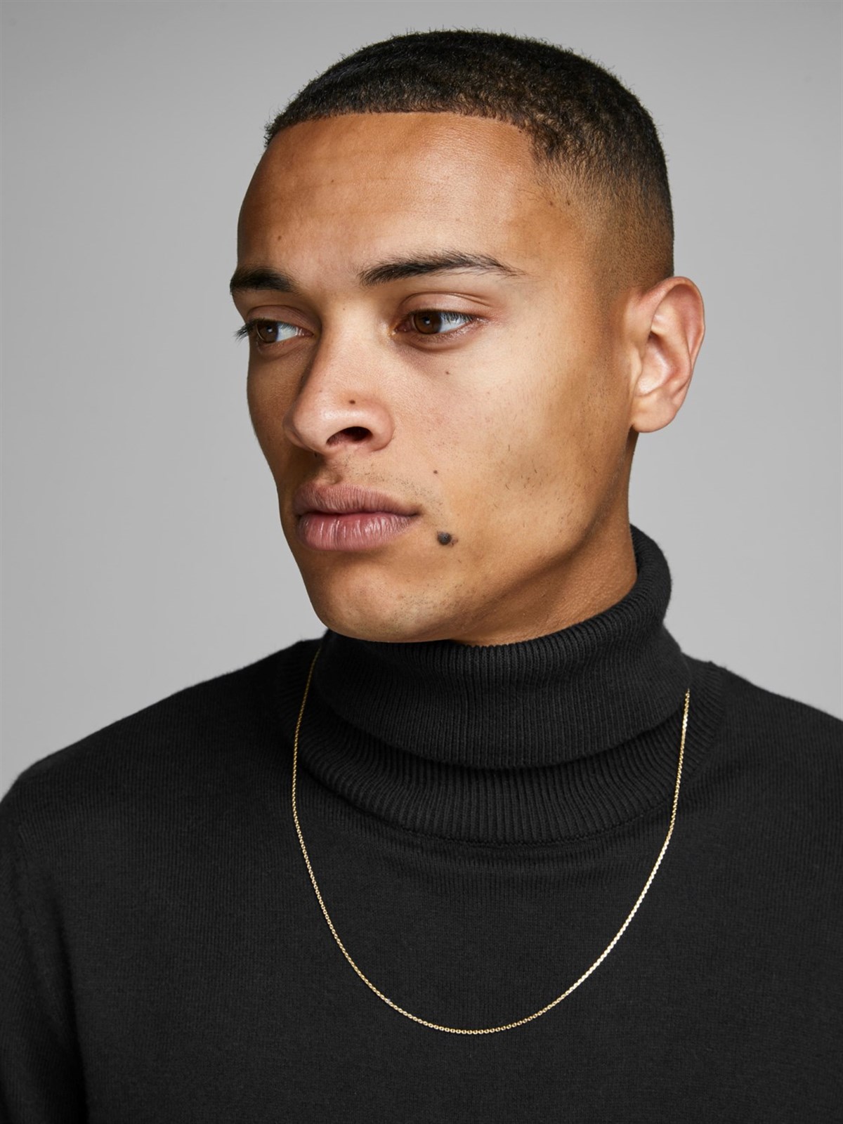 12157417Jack & Jones Jjeemil Knit Roll Neck Noos Erkek Kazak
